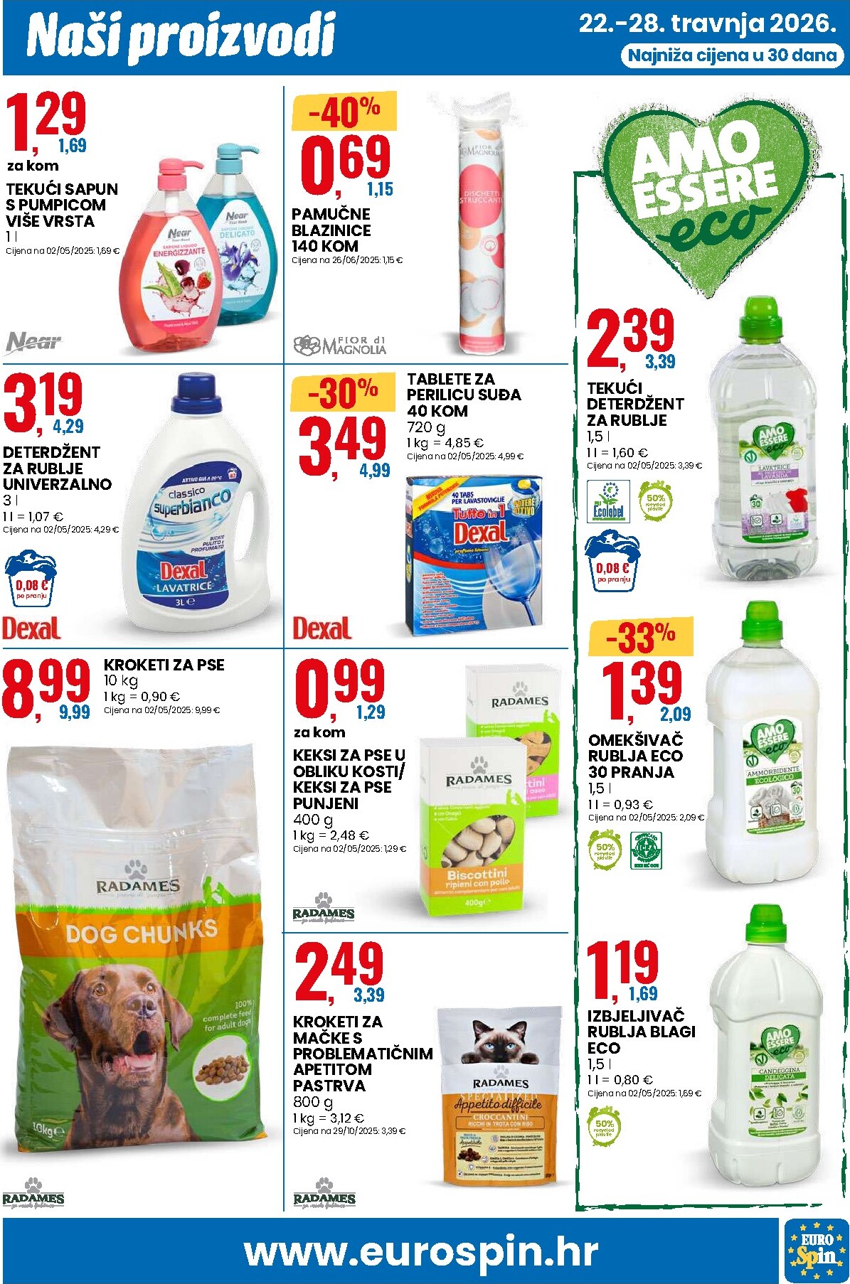 eurospin - Budući Eurospin - Domaće i povoljno letak vrijedi od srijede 22.04.2026 do utorka 28.04.2026 - page: 13