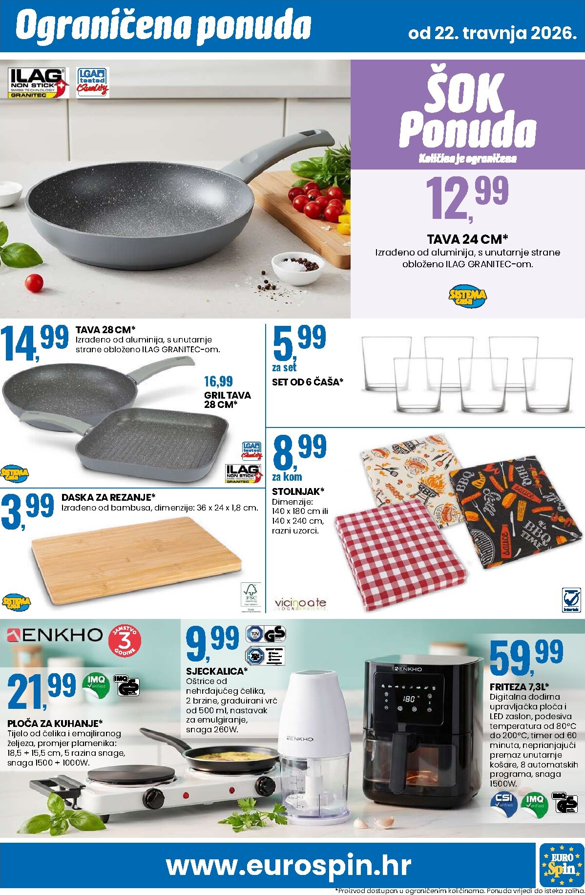 eurospin - Budući Eurospin - Domaće i povoljno letak vrijedi od srijede 22.04.2026 do utorka 28.04.2026 - page: 15