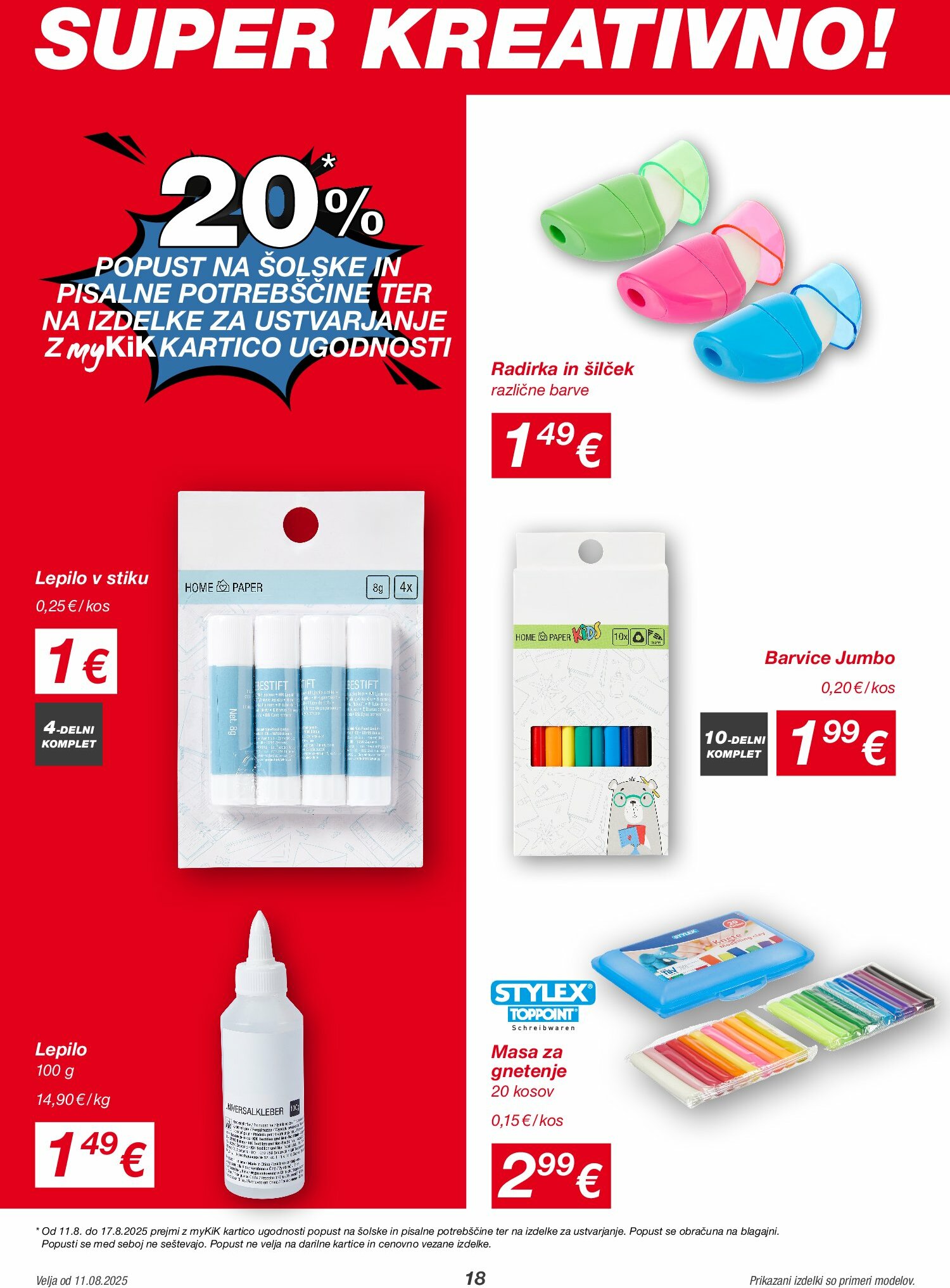kik - Prelistajte katalog KiK - Začetek šole, vrijedi od 11.08. do 14.09. - page: 18