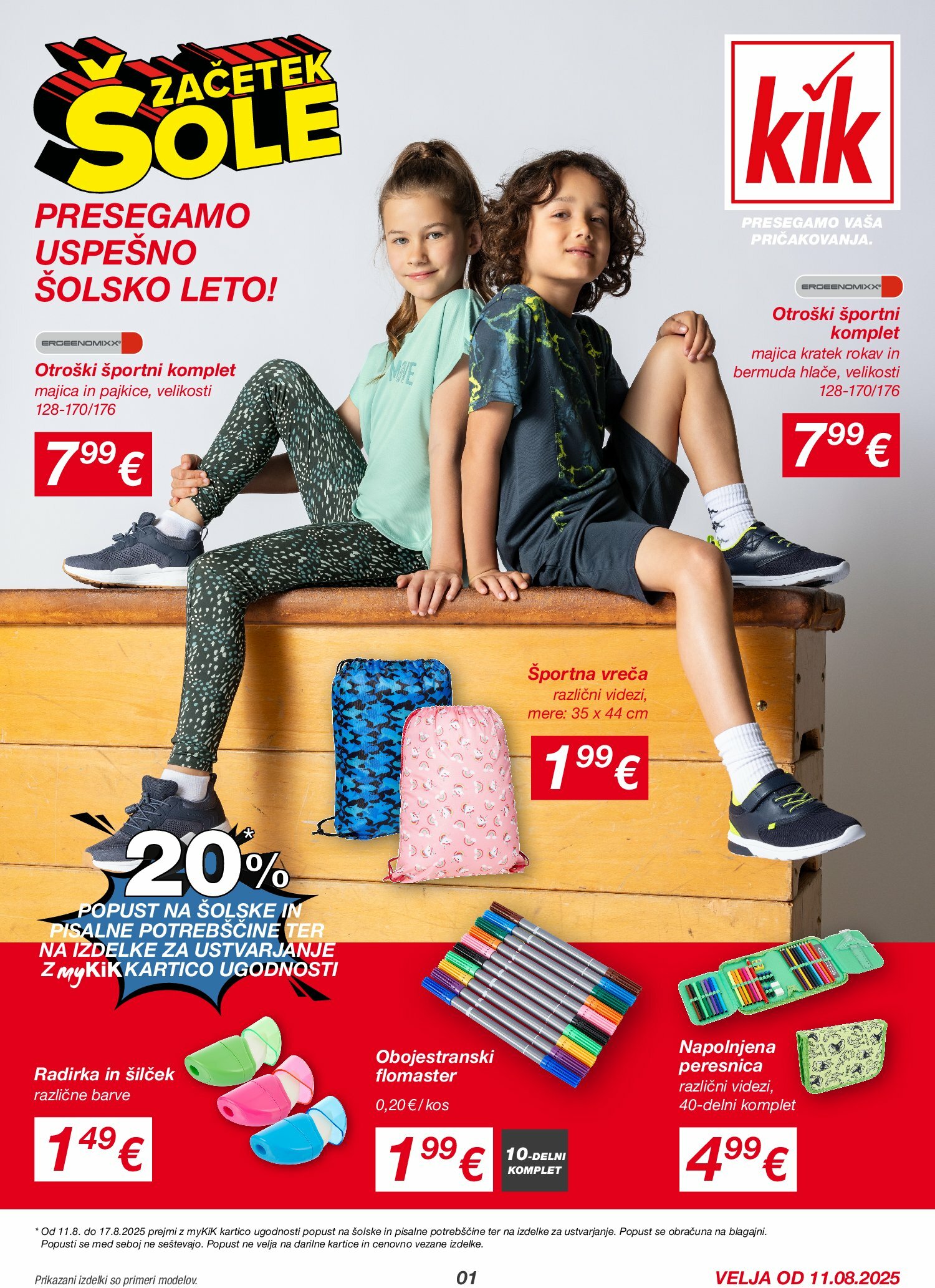 kik - Prelistajte katalog KiK - Začetek šole, vrijedi od 11.08. do 14.09.