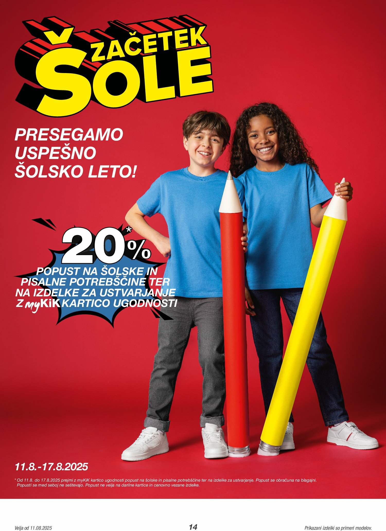 kik - Prelistajte katalog KiK - Začetek šole, vrijedi od 11.08. do 14.09. - page: 14