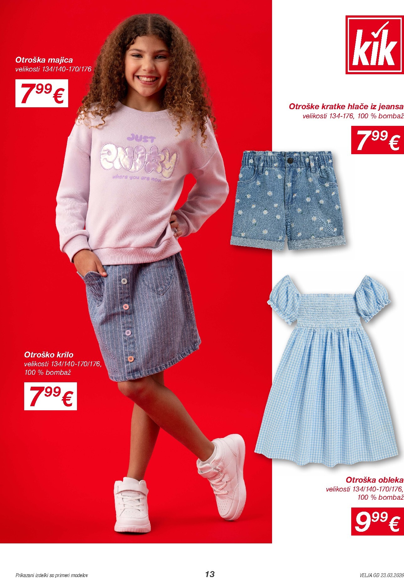 kik - Prelistajte katalog KiK, vrijedi od 23.03.2026 do 19.04.2026 - page: 13