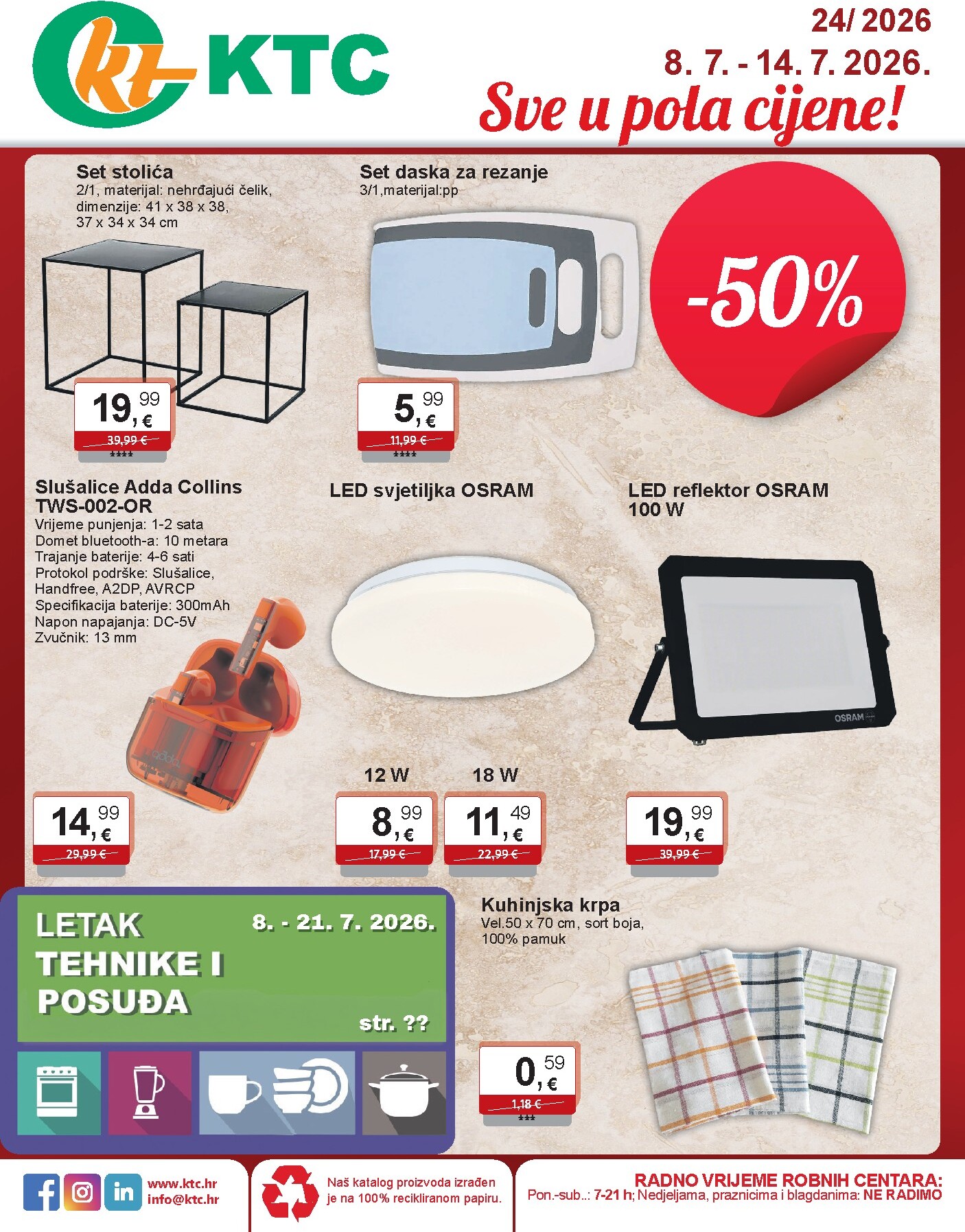 ktc - Novi KTC - Igračke i Tekstil katalog od srijede, 08.07.2026 do utorka, 14.07.2026