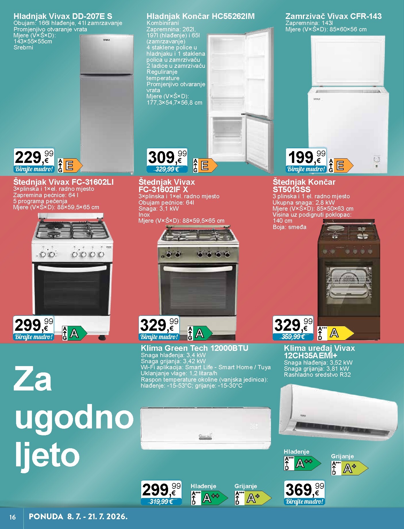 ktc - Novi KTC - Tehnika I Posuđe katalog od srijede, 08.07.2026 do utorka, 21.07.2026 - page: 6