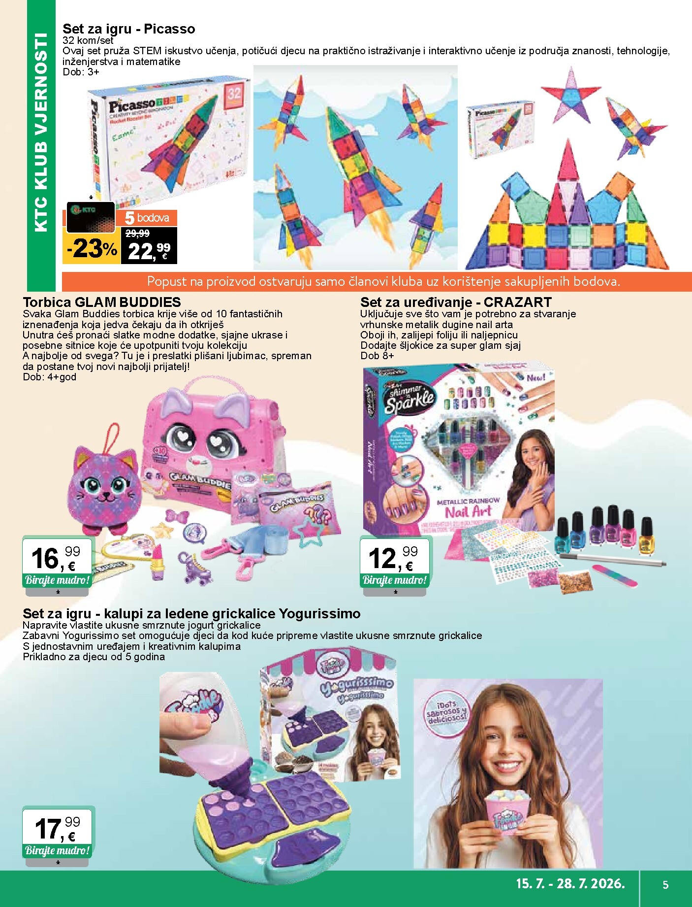 ktc - Novi KTC - Igračke i Tekstil katalog od srijede, 15.07.2026 do utorka, 28.07.2026 - page: 5