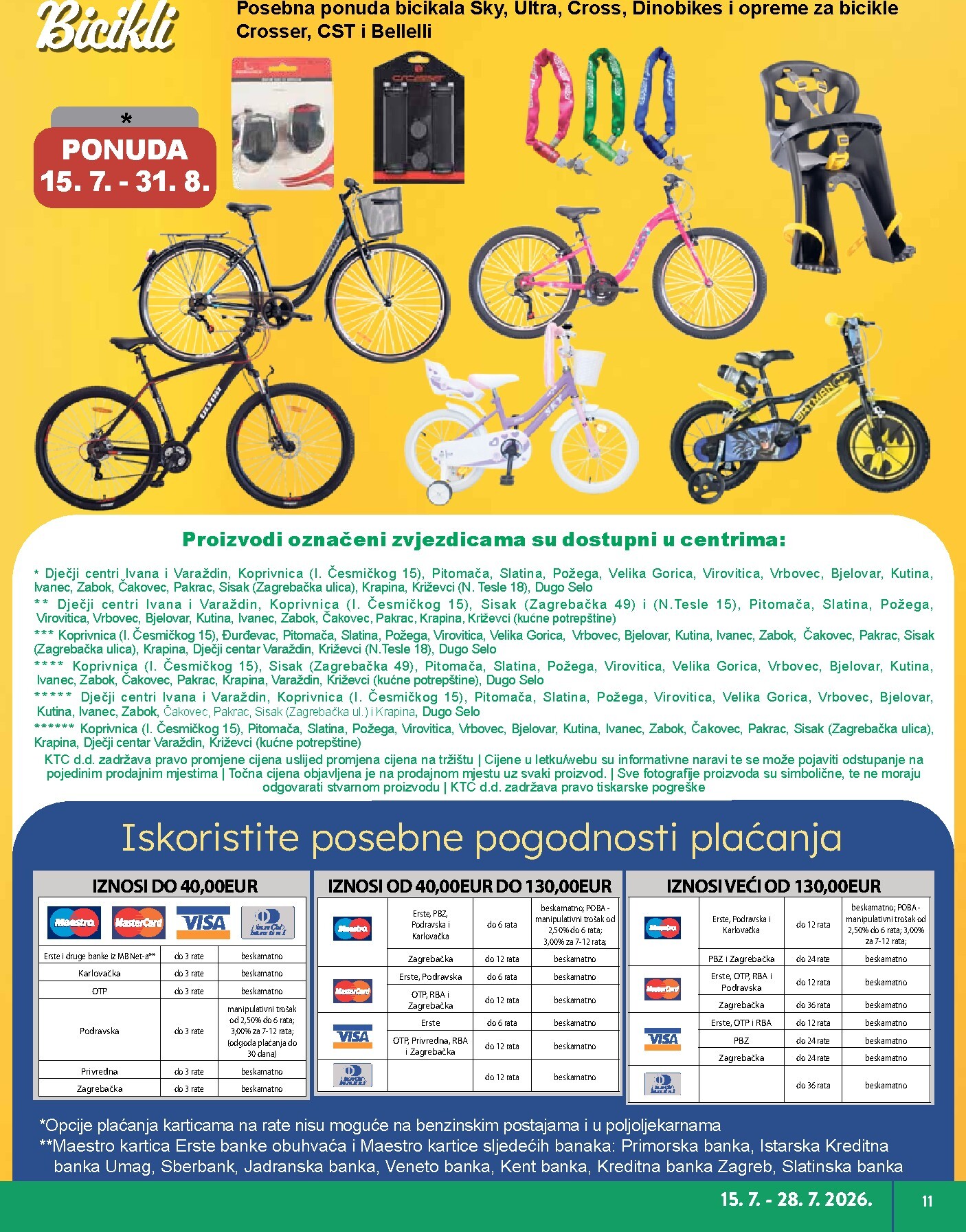 ktc - Novi KTC - Igračke i Tekstil katalog od srijede, 15.07.2026 do utorka, 28.07.2026 - page: 11
