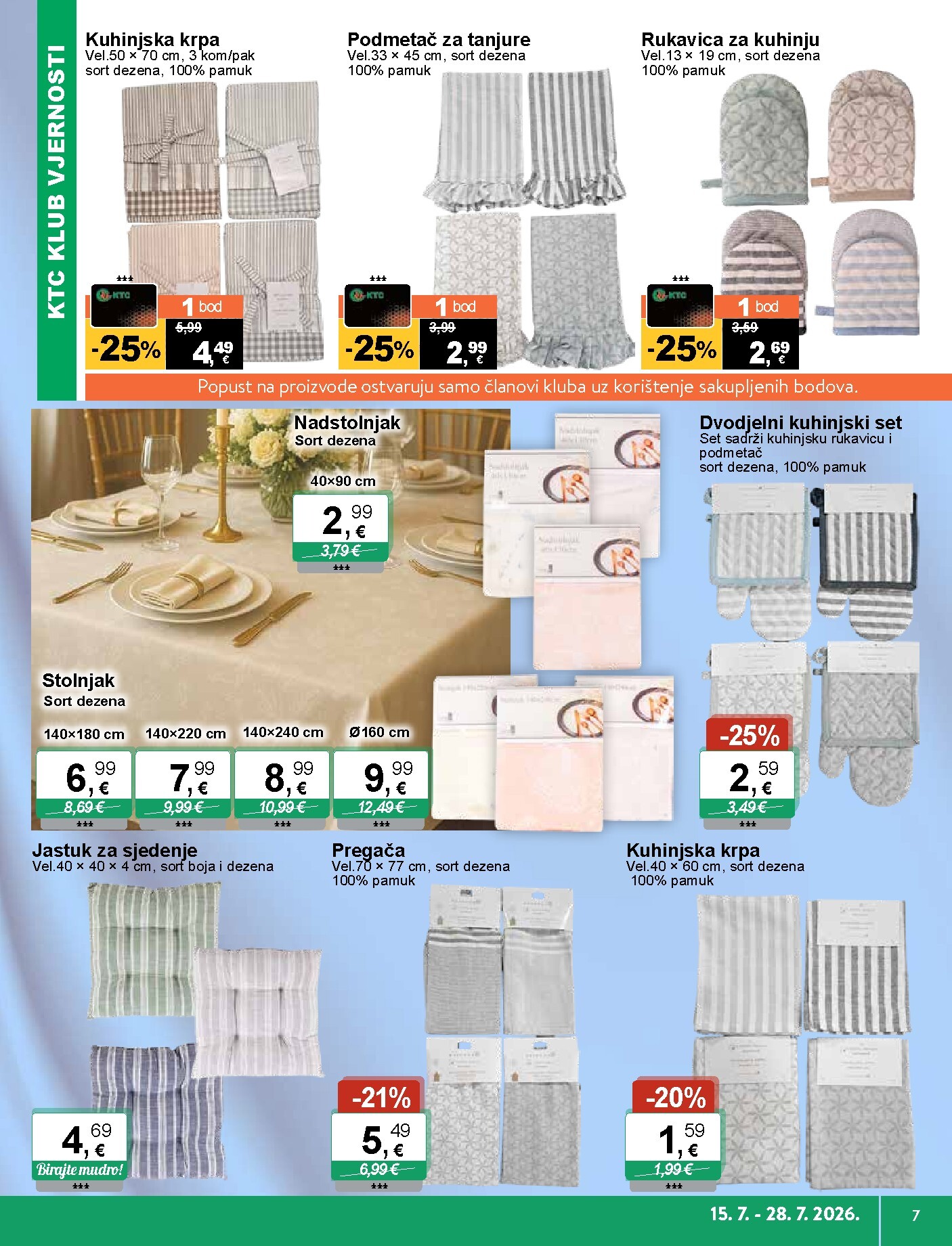 ktc - Novi KTC - Igračke i Tekstil katalog od srijede, 15.07.2026 do utorka, 28.07.2026 - page: 7