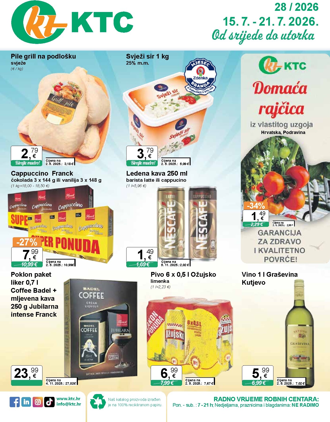 ktc - Novi KTC katalog od srijede, 15.07.2026 do utorka, 21.07.2026