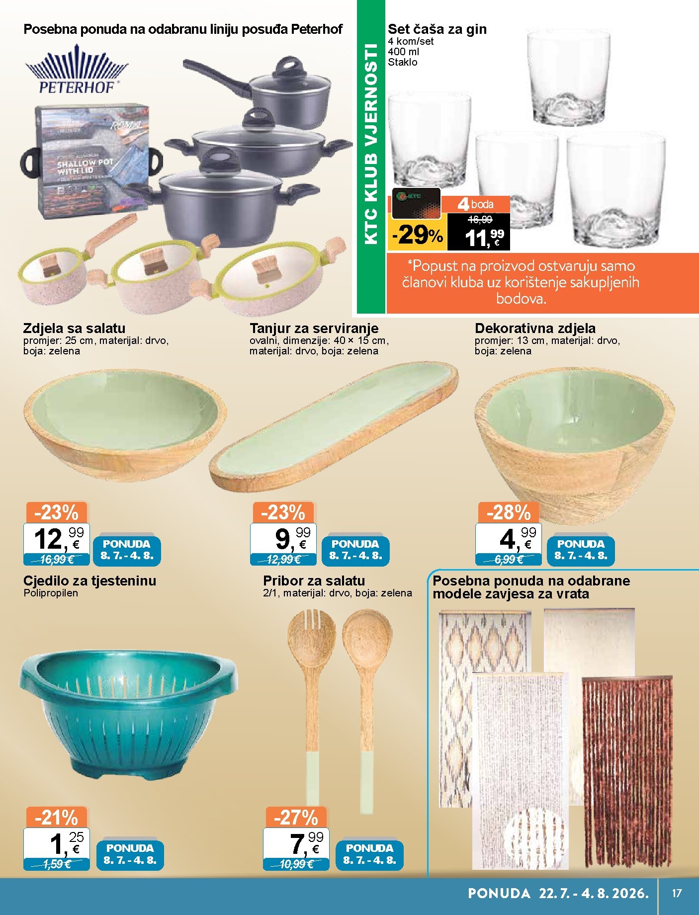 ktc - Novi KTC - Tehnika I Posuđe katalog od srijede, 22.07.2026 do utorka, 04.08.2026 - page: 17