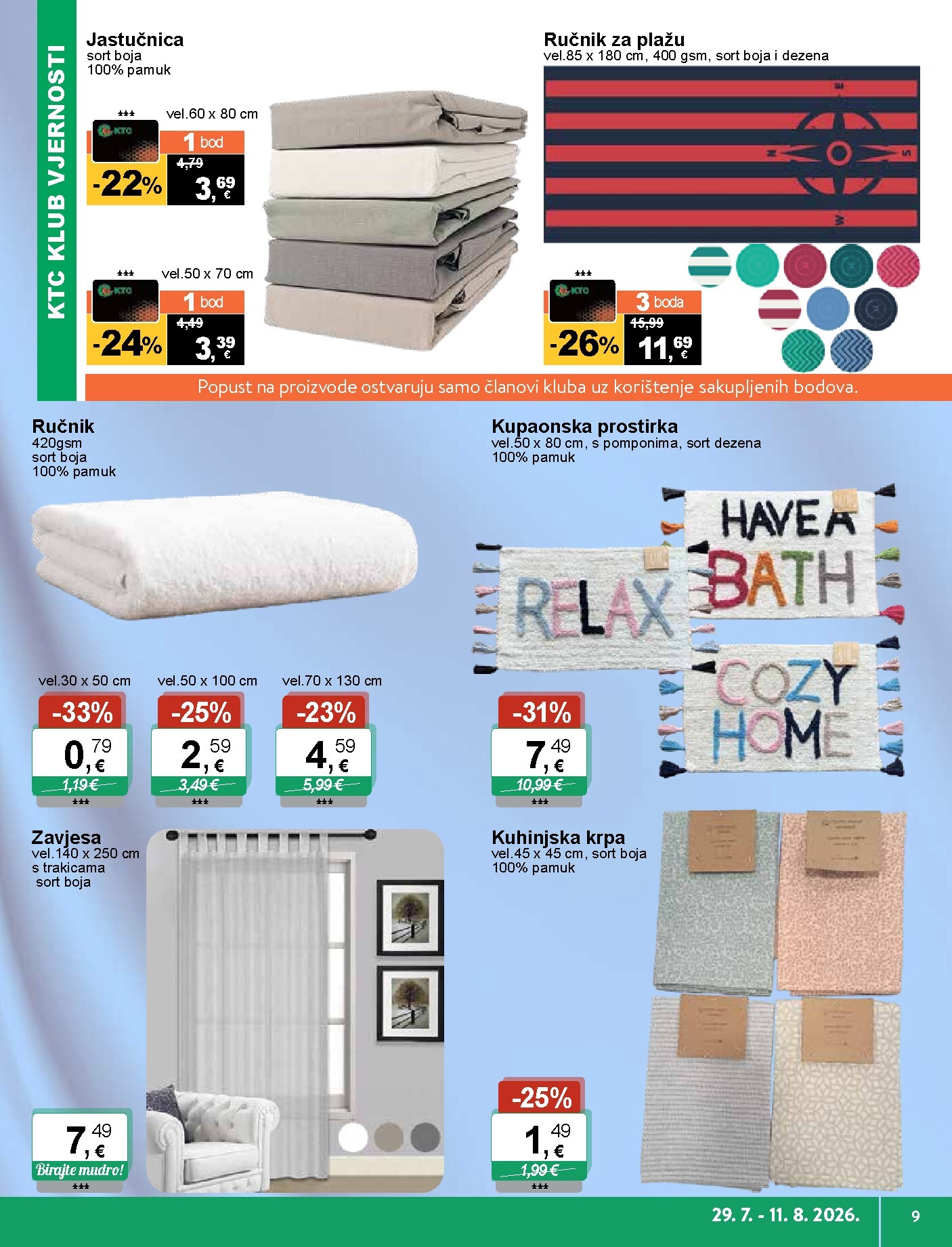 ktc - Novi KTC - Igračke i Tekstil katalog od srijede, 29.07.2026 do utorka, 11.08.2026 - page: 9