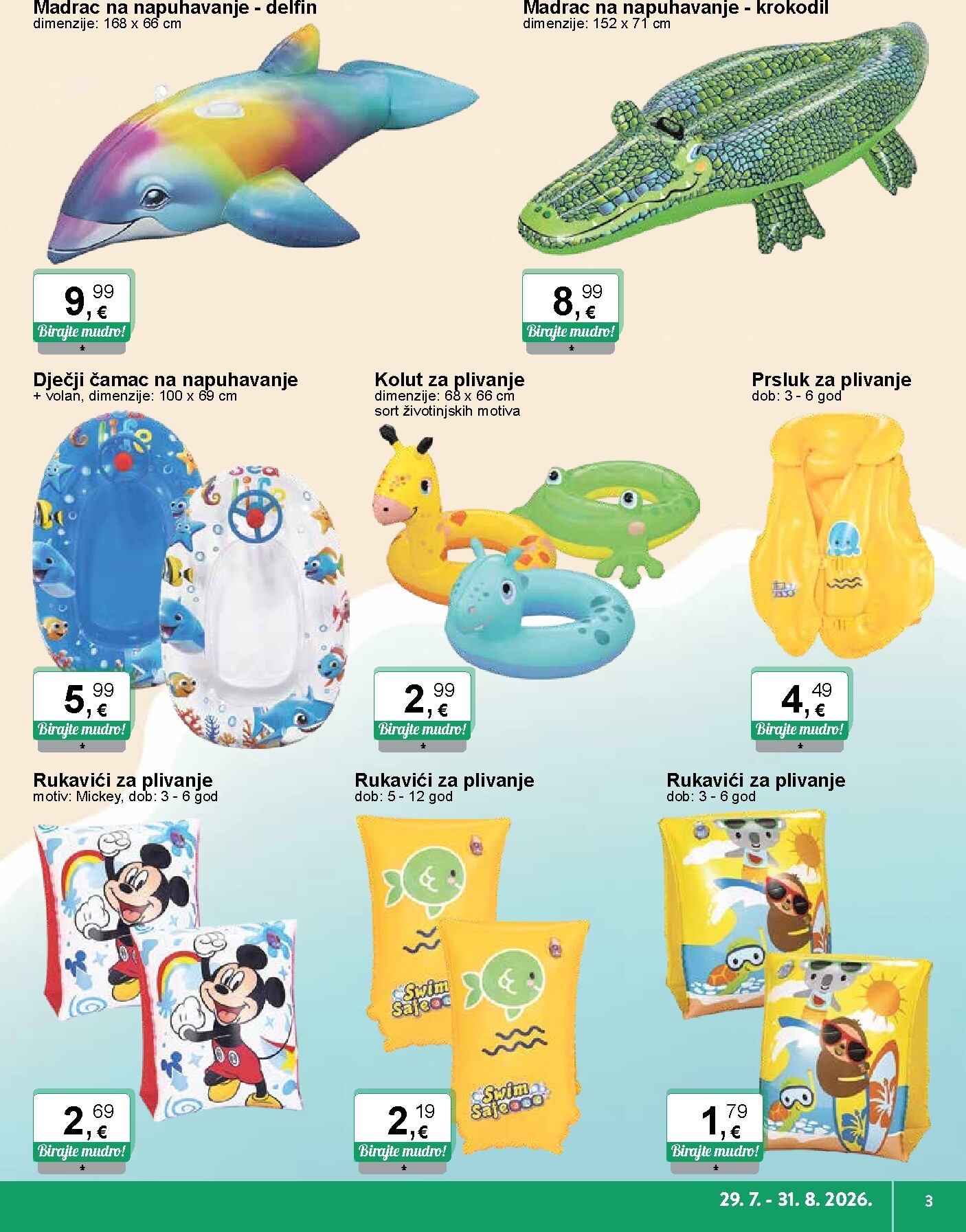ktc - Novi KTC - Igračke i Tekstil katalog od srijede, 29.07.2026 do utorka, 11.08.2026 - page: 3
