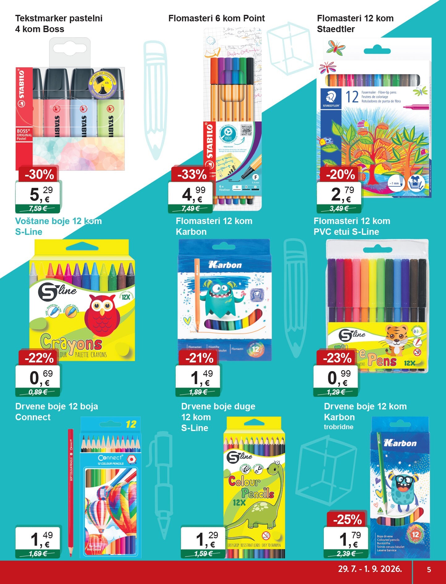 ktc - Novi KTC - Sve za Početak Škole katalog od srijede, 29.07.2026 do subote, 01.08.2026 - page: 5