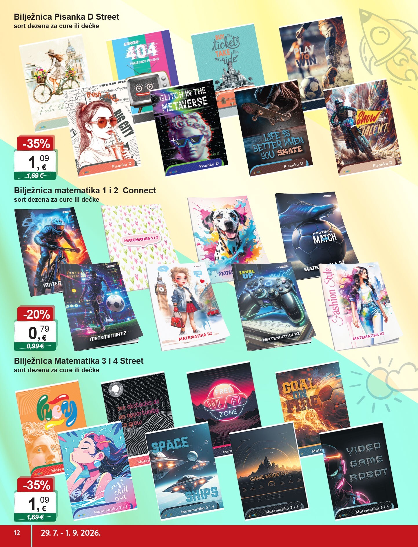 ktc - Novi KTC - Sve za Početak Škole katalog od srijede, 29.07.2026 do subote, 01.08.2026 - page: 12