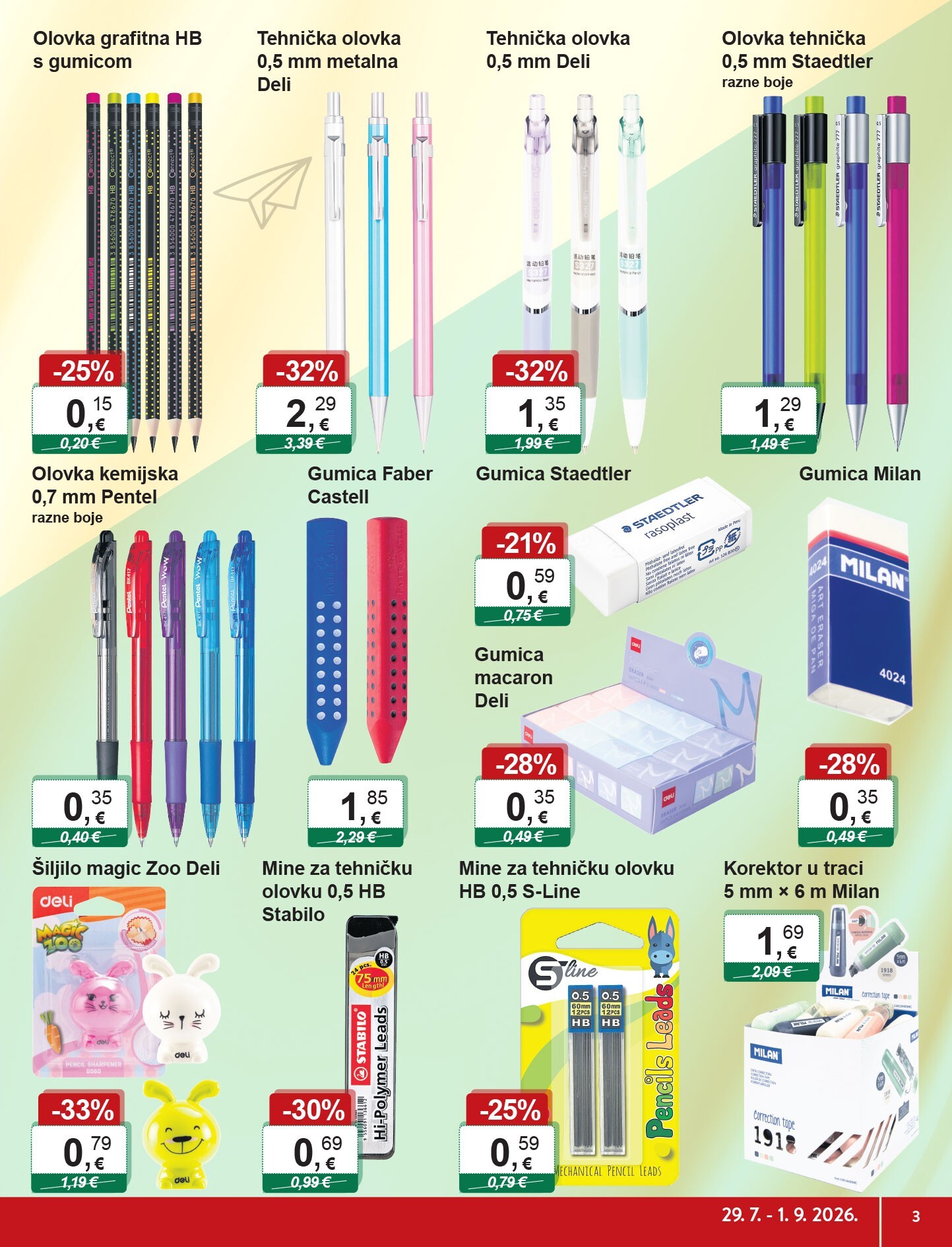 ktc - Novi KTC - Sve za Početak Škole katalog od srijede, 29.07.2026 do subote, 01.08.2026 - page: 3
