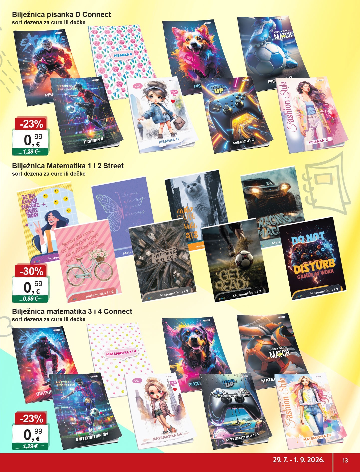 ktc - Novi KTC - Sve za Početak Škole katalog od srijede, 29.07.2026 do subote, 01.08.2026 - page: 13
