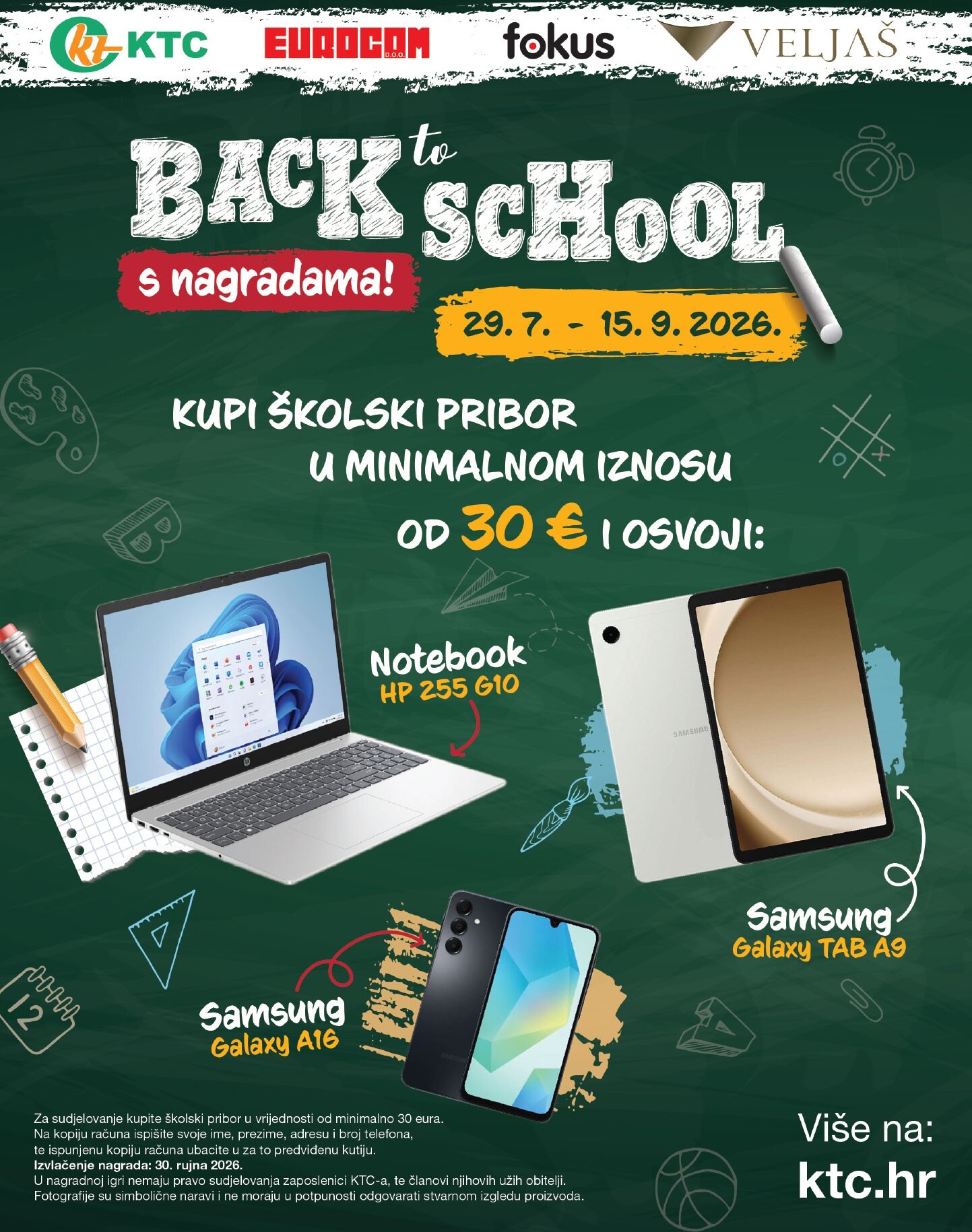 ktc - Novi KTC - Sve za Početak Škole katalog od srijede, 29.07.2026 do subote, 01.08.2026 - page: 20