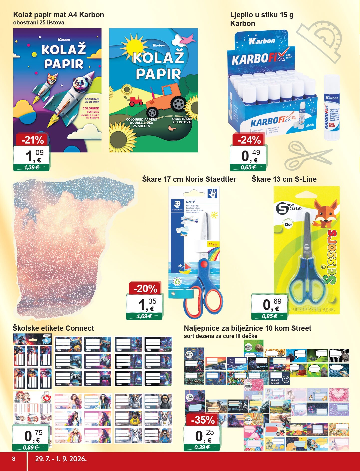ktc - Novi KTC - Sve za Početak Škole katalog od srijede, 29.07.2026 do subote, 01.08.2026 - page: 8