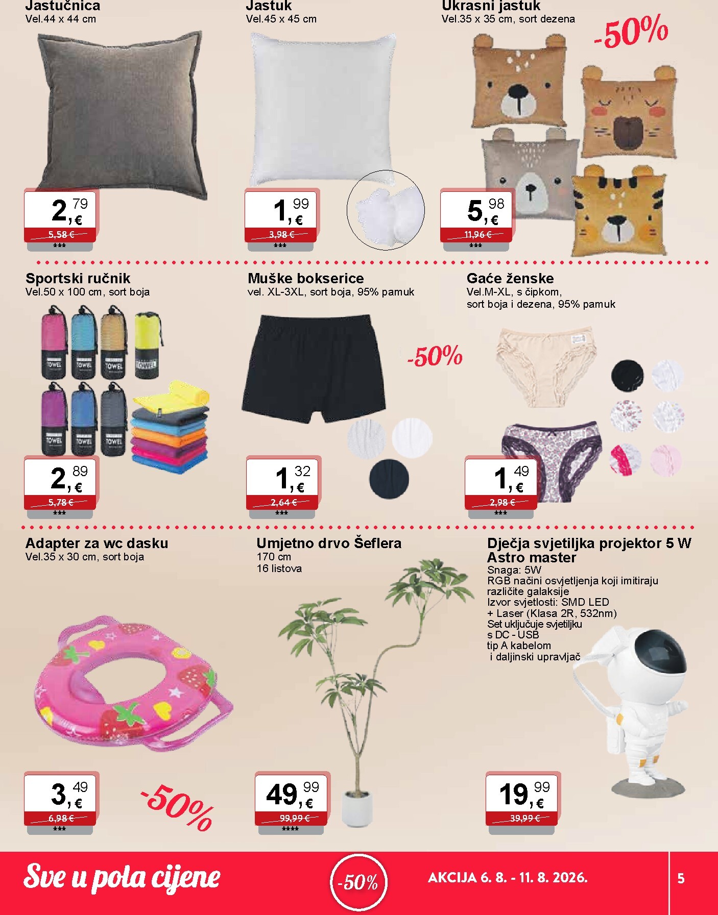 ktc - Novi KTC - Sve u pola cijene katalog od četvrtka, 06.08.2026 do utorka, 11.08.2026 - page: 5