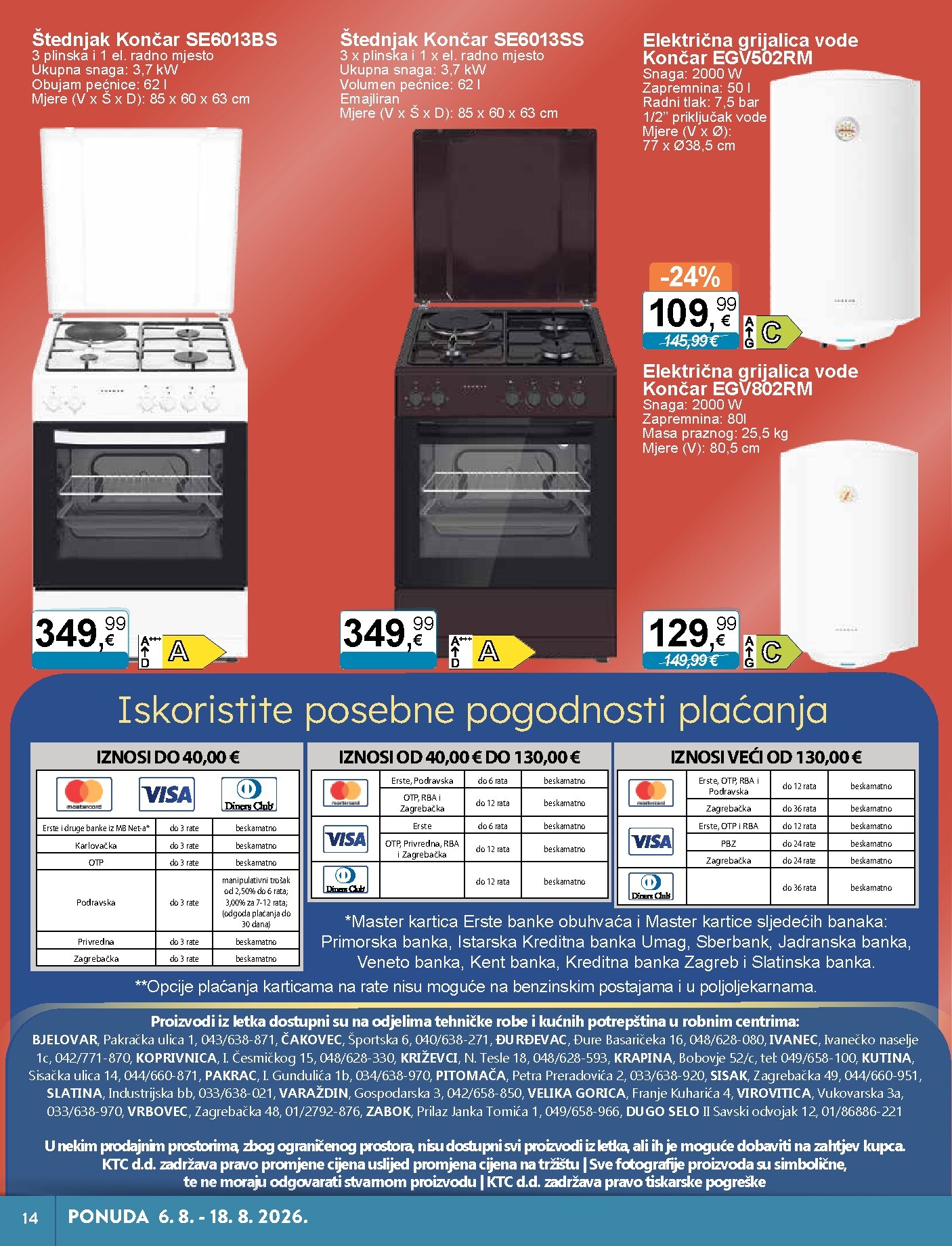 ktc - Novi KTC - Tehnika I Posuđe katalog od četvrtka, 06.08.2026 do utorka, 18.08.2026 - page: 4