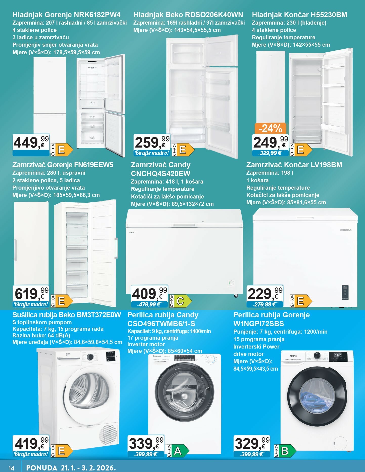 ktc - Prelistajte katalog KTC - Tehnika I Posuđe, vrijedi od 21.01. do 03.02. - page: 11