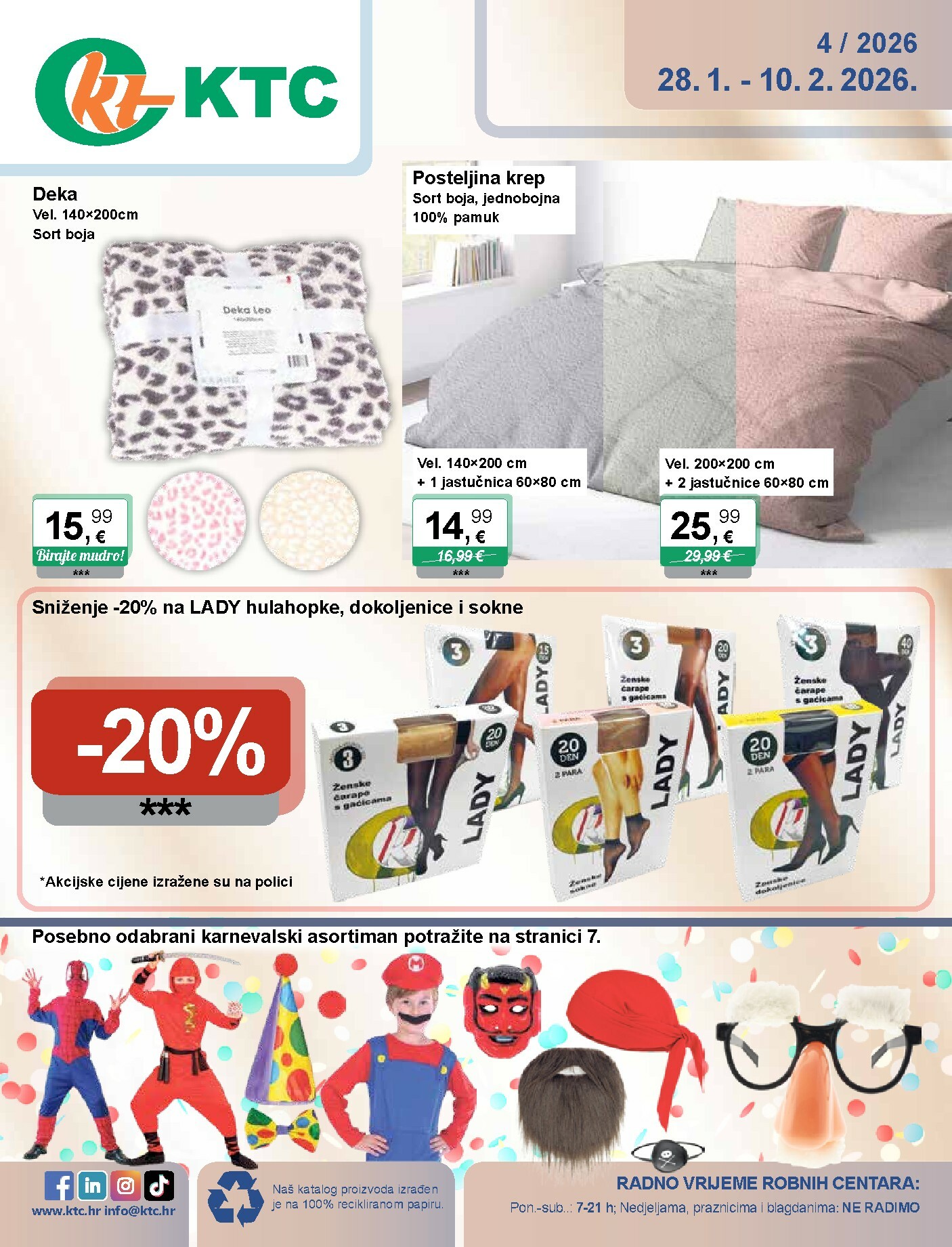 ktc - Prelistajte katalog KTC - Igračke i Tekstil, vrijedi od 28.01. do 10.02.