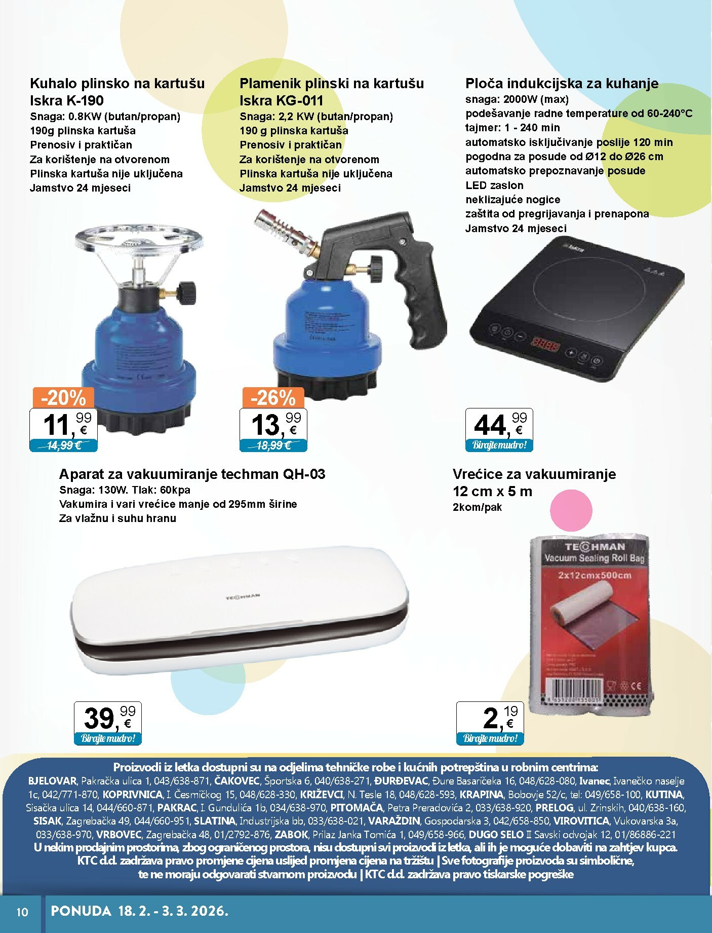 ktc - Prelistajte katalog KTC - Tehnika I Posuđe, vrijedi od 18.02.2026 do 03.03.2026 - page: 10
