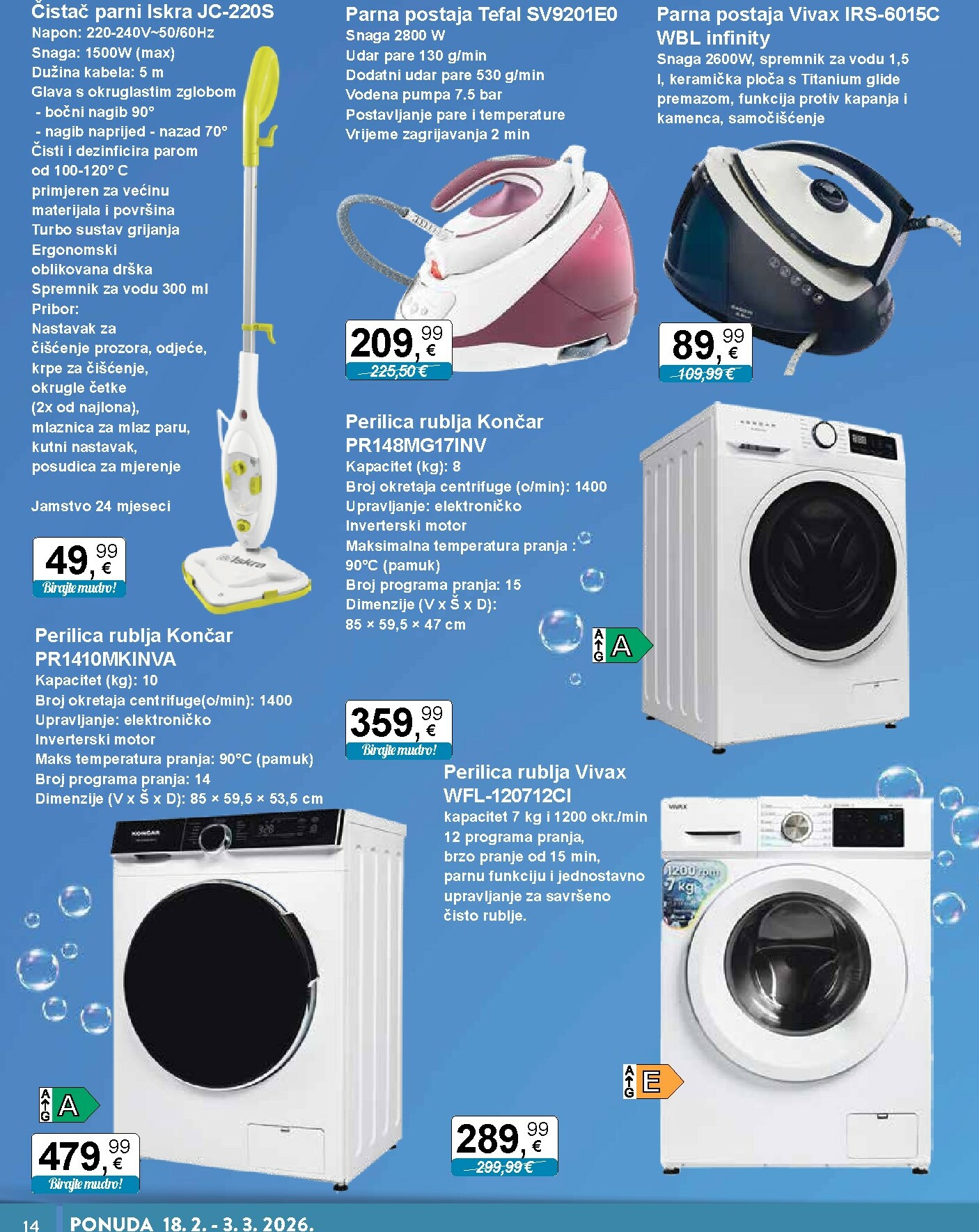 ktc - Prelistajte katalog KTC - Tehnika I Posuđe, vrijedi od 18.02.2026 do 03.03.2026 - page: 14