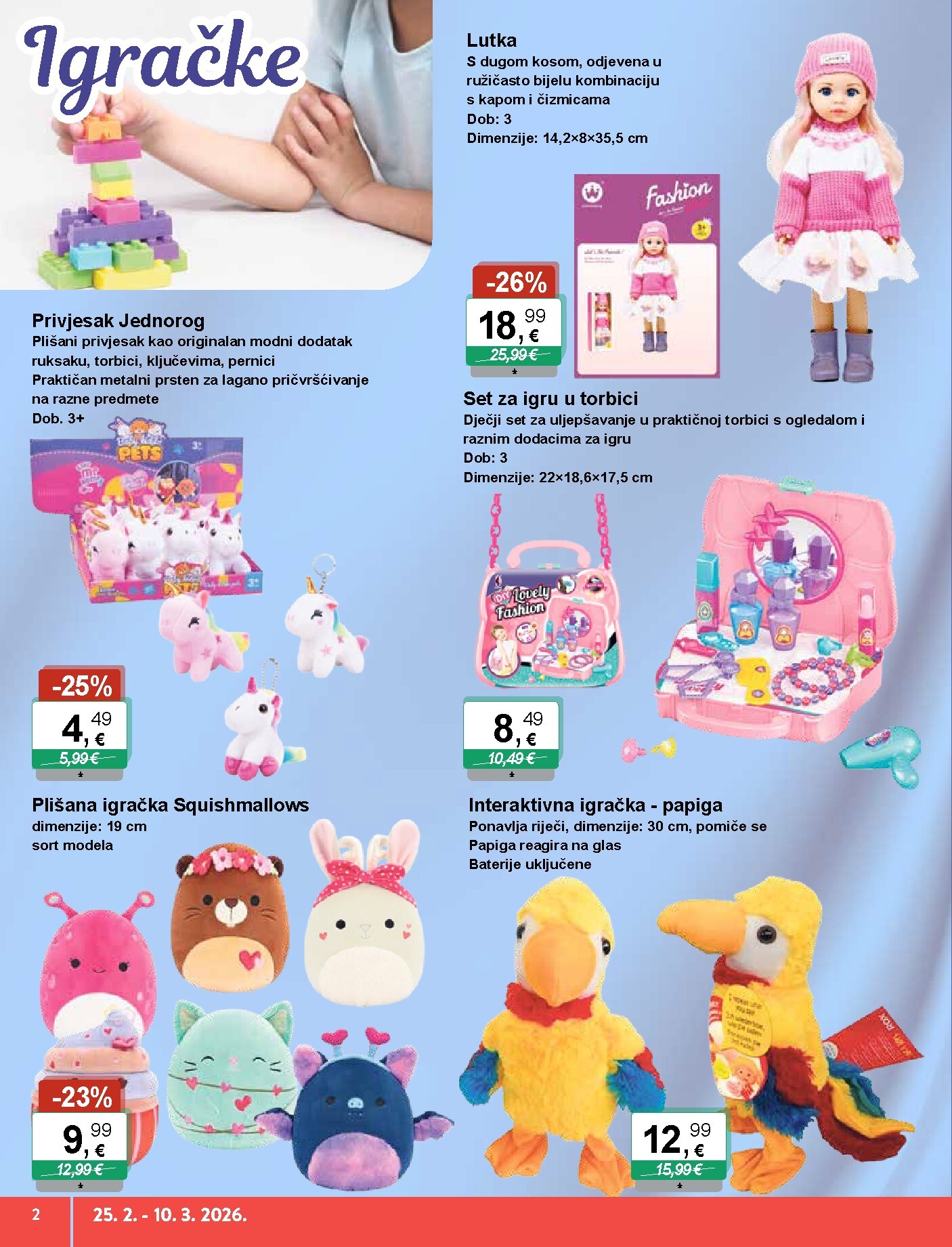 ktc - Prelistajte katalog KTC - Igračke i tekstil, vrijedi od 25.02.2026 do 10.03.2026 - page: 2