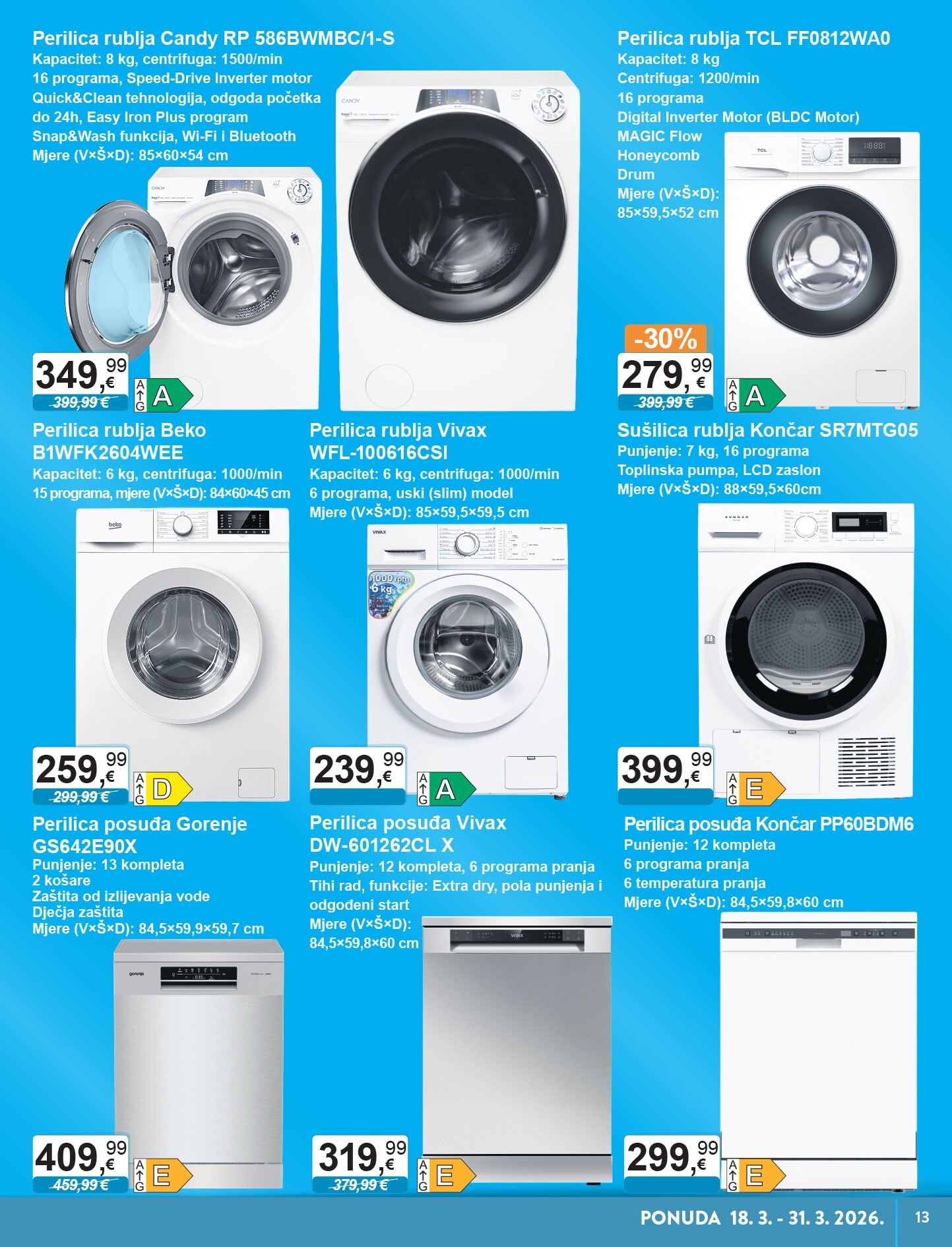 ktc - Prelistajte katalog KTC - Tehnika i posude, vrijedi od 18.03.2026 do 31.03.2026 - page: 9