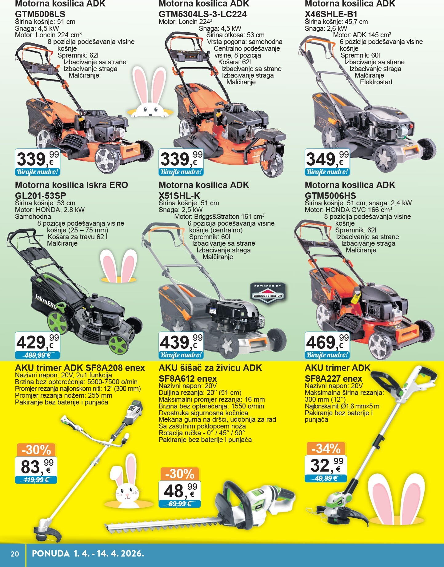 ktc - Prelistajte katalog KTC - Tehnika I Posuđe, vrijedi od 01.04.2026 do 14.04.2026 - page: 20