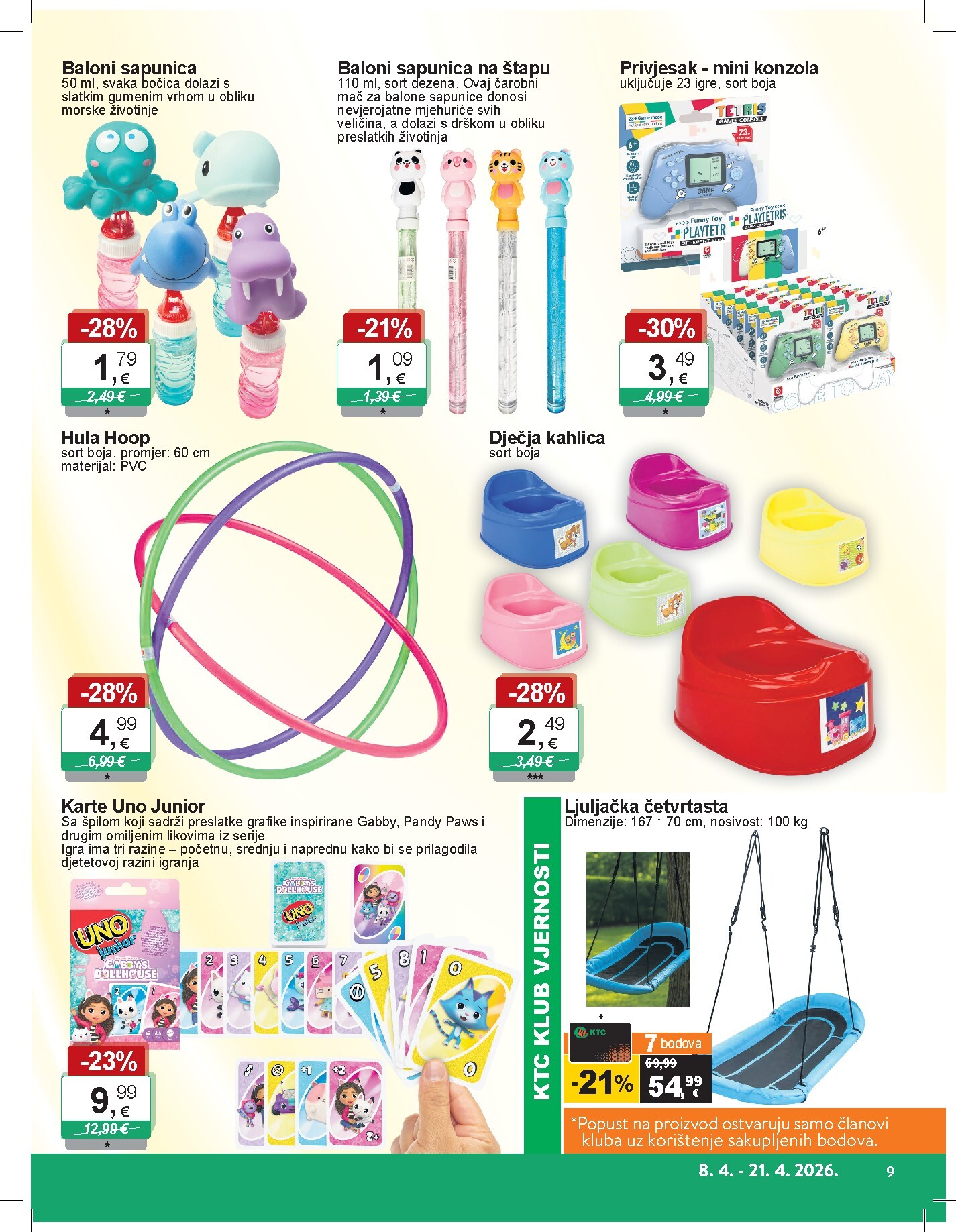 ktc - Prelistajte katalog KTC - Igračke i tekstil, vrijedi od 08.04.2026 do 21.04.2026 - page: 4