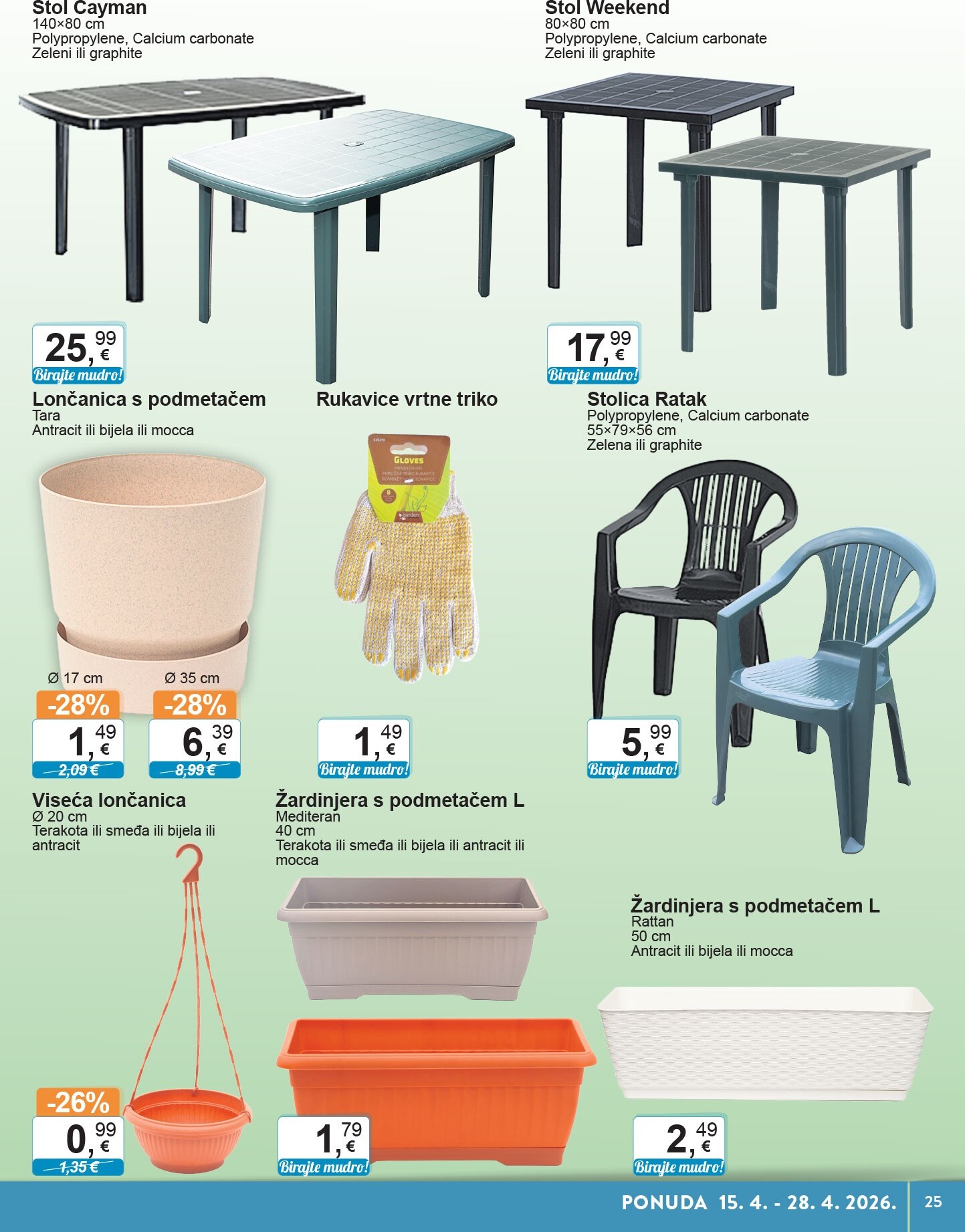 ktc - Budući KTC - Tehnika I Posuđe letak vrijedi od srijede 15.04.2026 do utorka 28.04.2026 - page: 25