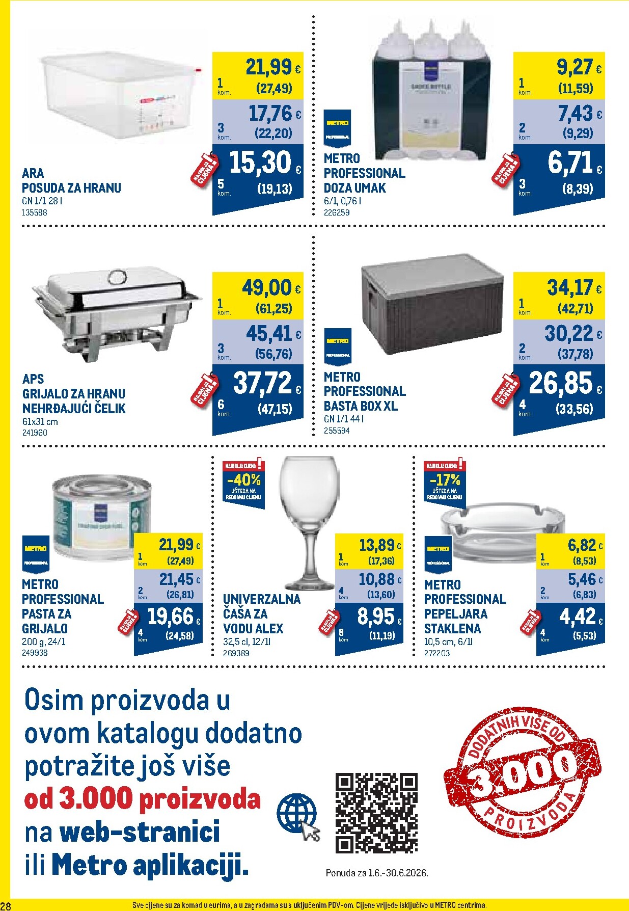 metro - Aktualni katalog Metro - Profi cijena od ponedjeljka, 01.06.2026 do utorka, 30.06.2026 - page: 28