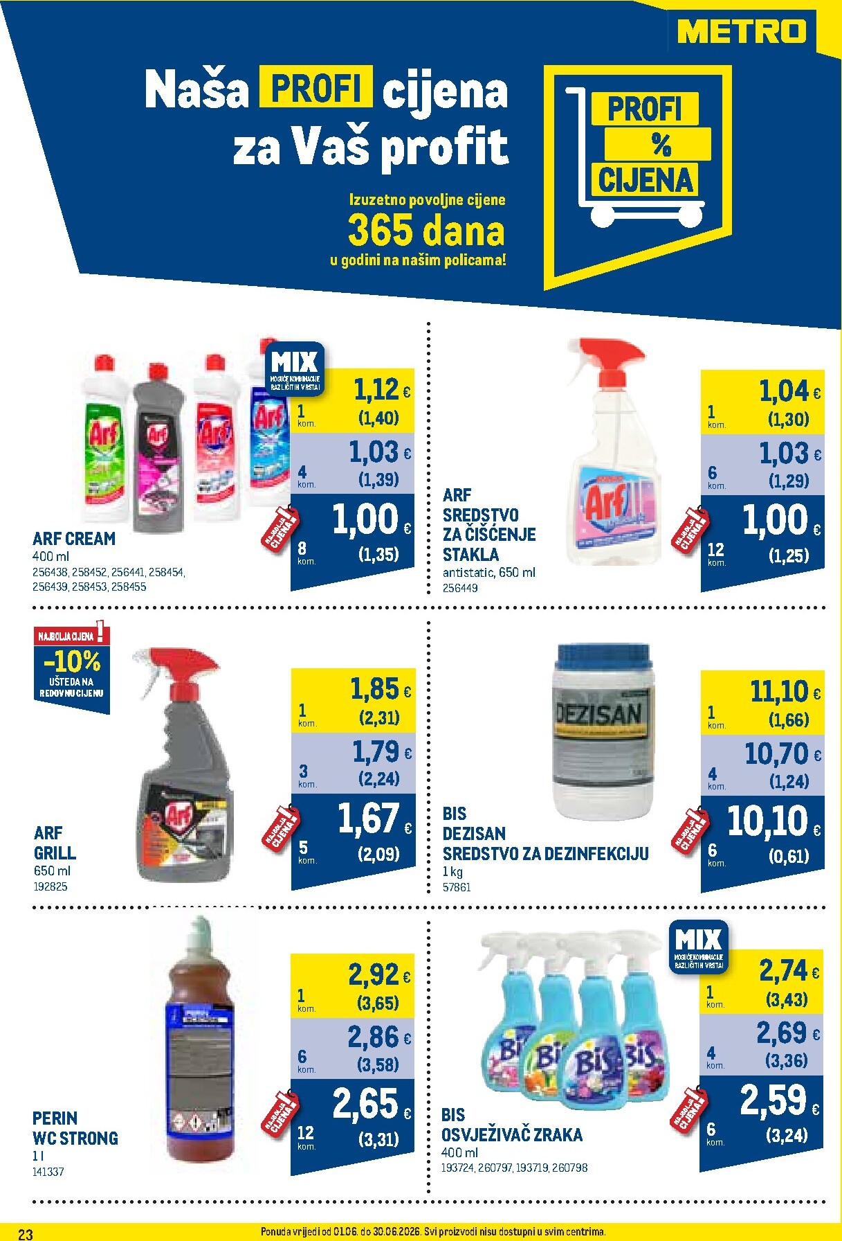 metro - Aktualni katalog Metro - Profi cijena od ponedjeljka, 01.06.2026 do utorka, 30.06.2026 - page: 23