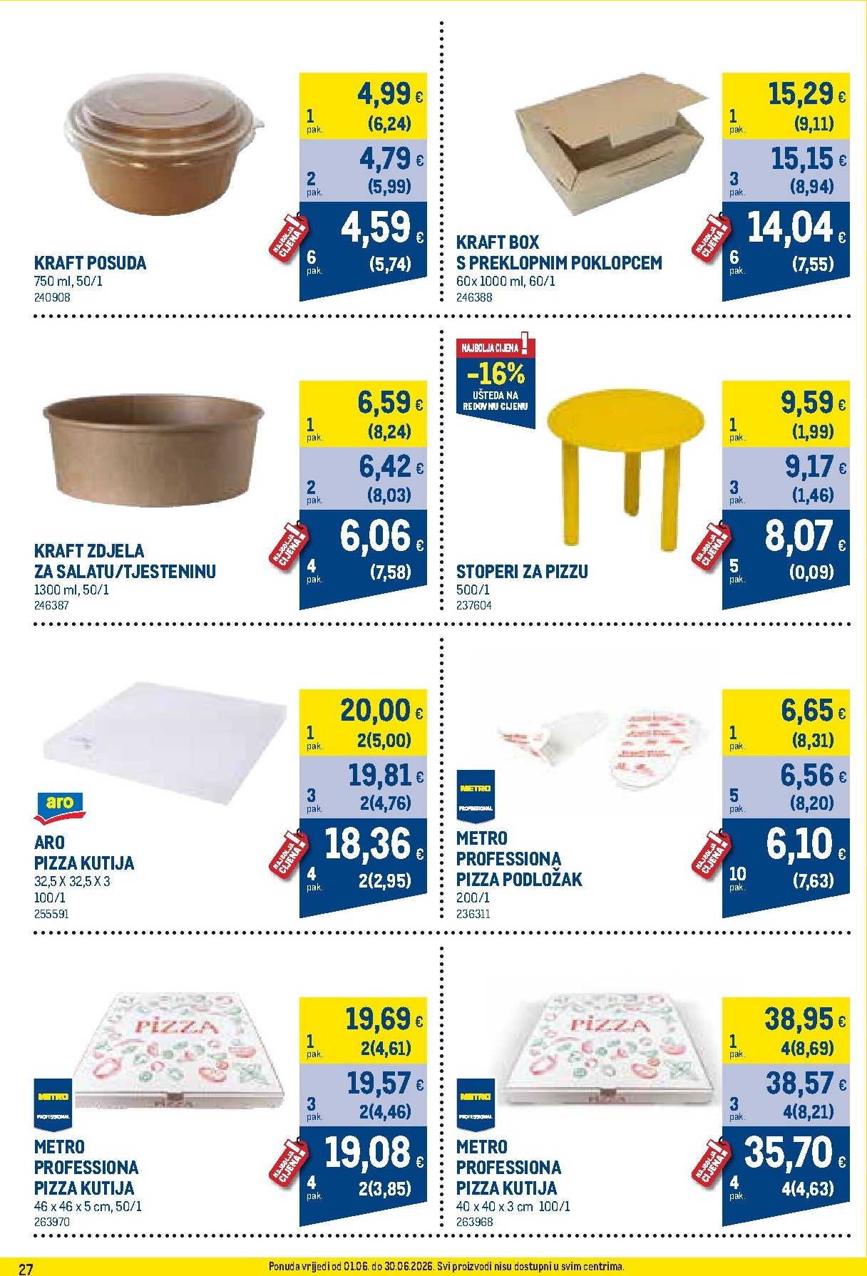 metro - Aktualni katalog Metro - Profi cijena od ponedjeljka, 01.06.2026 do utorka, 30.06.2026 - page: 27