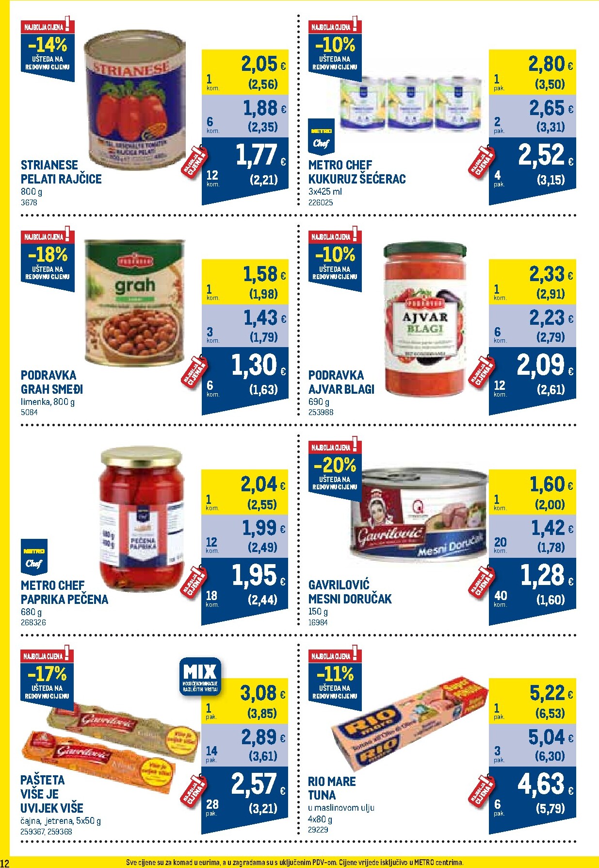 metro - Aktualni katalog Metro - Profi cijena od ponedjeljka, 01.06.2026 do utorka, 30.06.2026 - page: 12