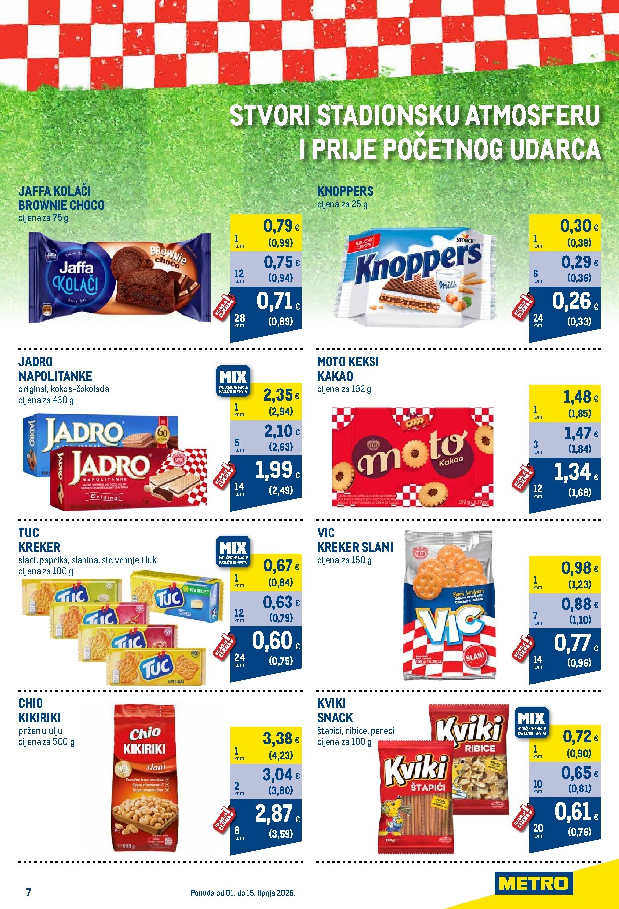 metro - Aktualni katalog Metro - Svjetsko prvenstvo specijal od ponedjeljka, 01.06.2026 do ponedjeljka, 15.06.2026 - page: 7