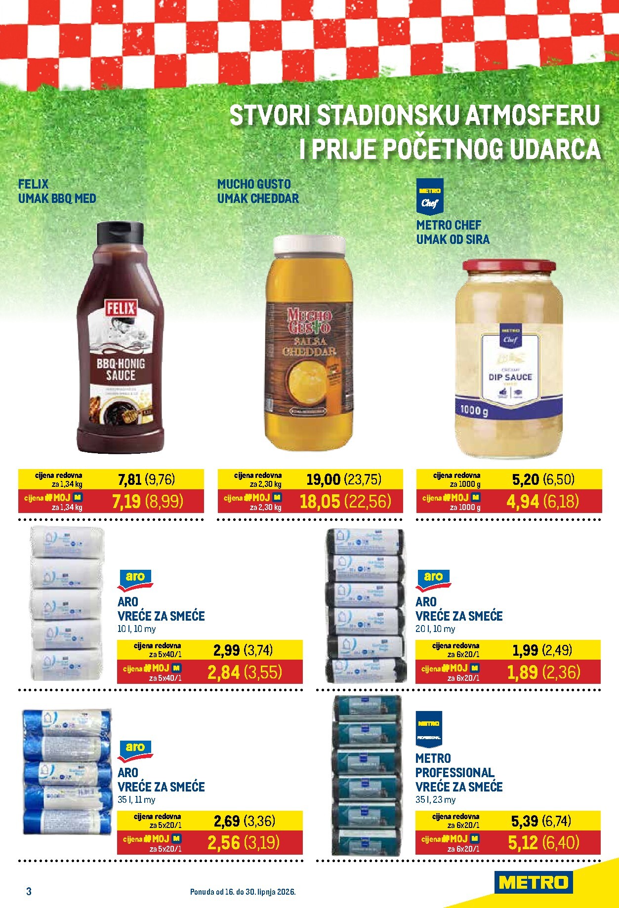 metro - Novi Metro - Svjetsko prvenstvo specijal katalog od utorka, 16.06.2026 do utorka, 30.06.2026 - page: 3