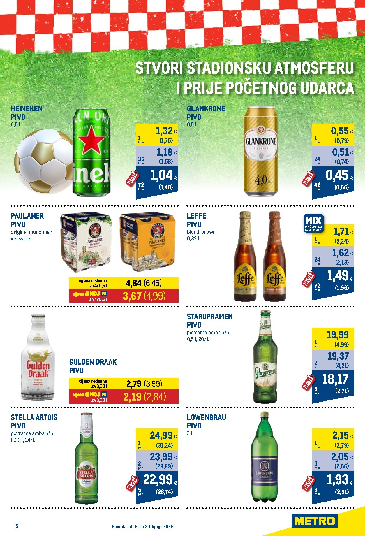 metro - Novi Metro - Svjetsko prvenstvo specijal katalog od utorka, 16.06.2026 do utorka, 30.06.2026 - page: 5