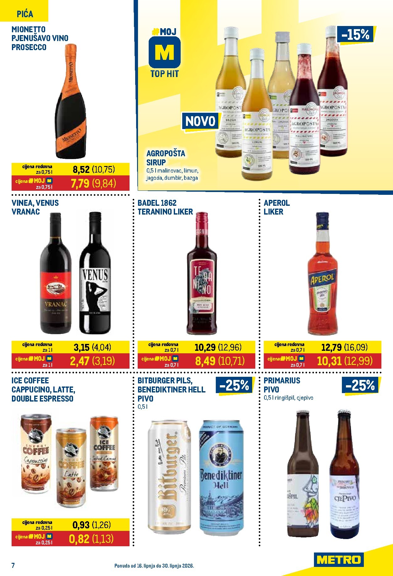 metro - Novi Metro - Prehrana i neprehrana katalog od utorka, 16.06.2026 do utorka, 30.06.2026 - page: 7