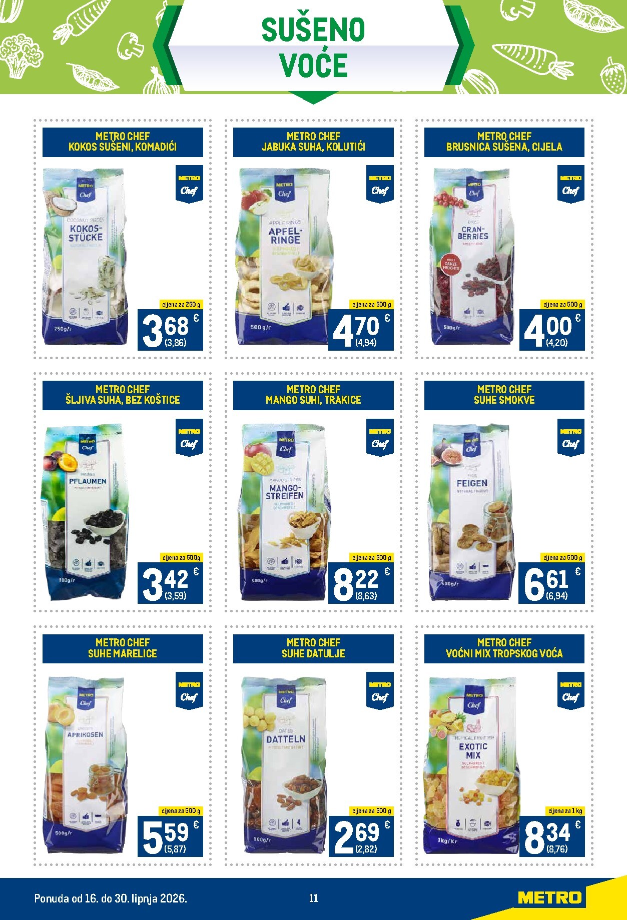 metro - Aktualni katalog Metro - Tri kulinarska znalca od utorka, 16.06.2026 do utorka, 30.06.2026 - page: 11