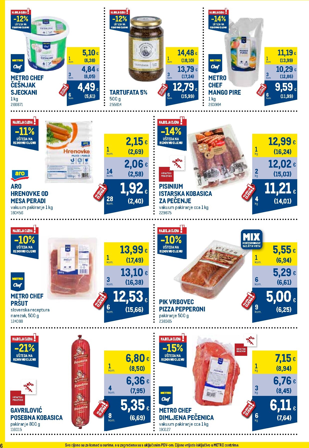 metro - Novi Metro - Profi cijena katalog od srijede, 01.07.2026 do nedjelje, 02.08.2026 - page: 6