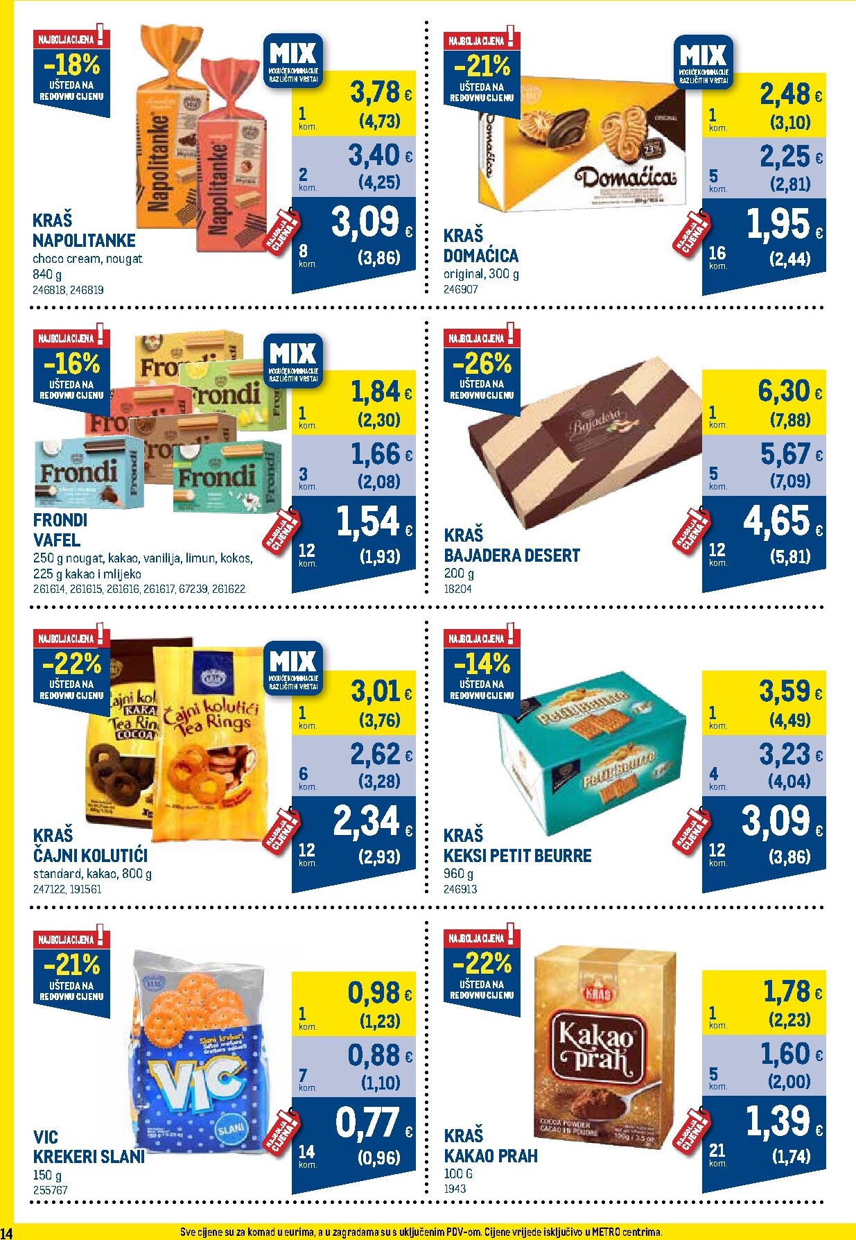 metro - Novi Metro - Profi cijena katalog od srijede, 01.07.2026 do nedjelje, 02.08.2026 - page: 14
