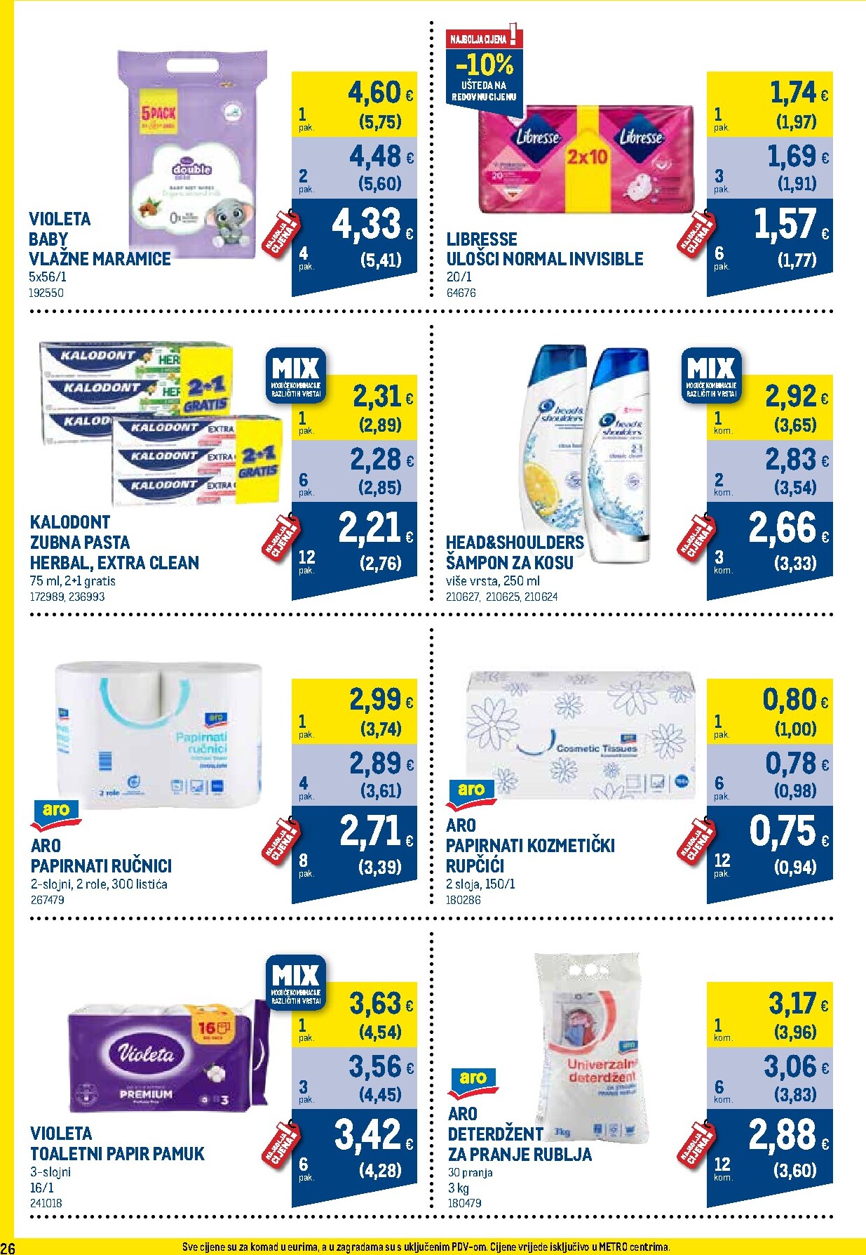 metro - Novi Metro - Profi cijena katalog od srijede, 01.07.2026 do nedjelje, 02.08.2026 - page: 26
