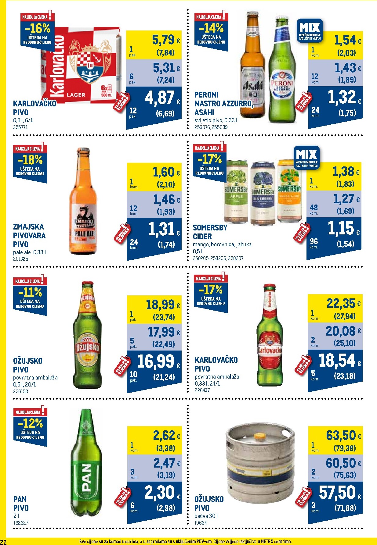 metro - Novi Metro - Profi cijena katalog od srijede, 01.07.2026 do nedjelje, 02.08.2026 - page: 22