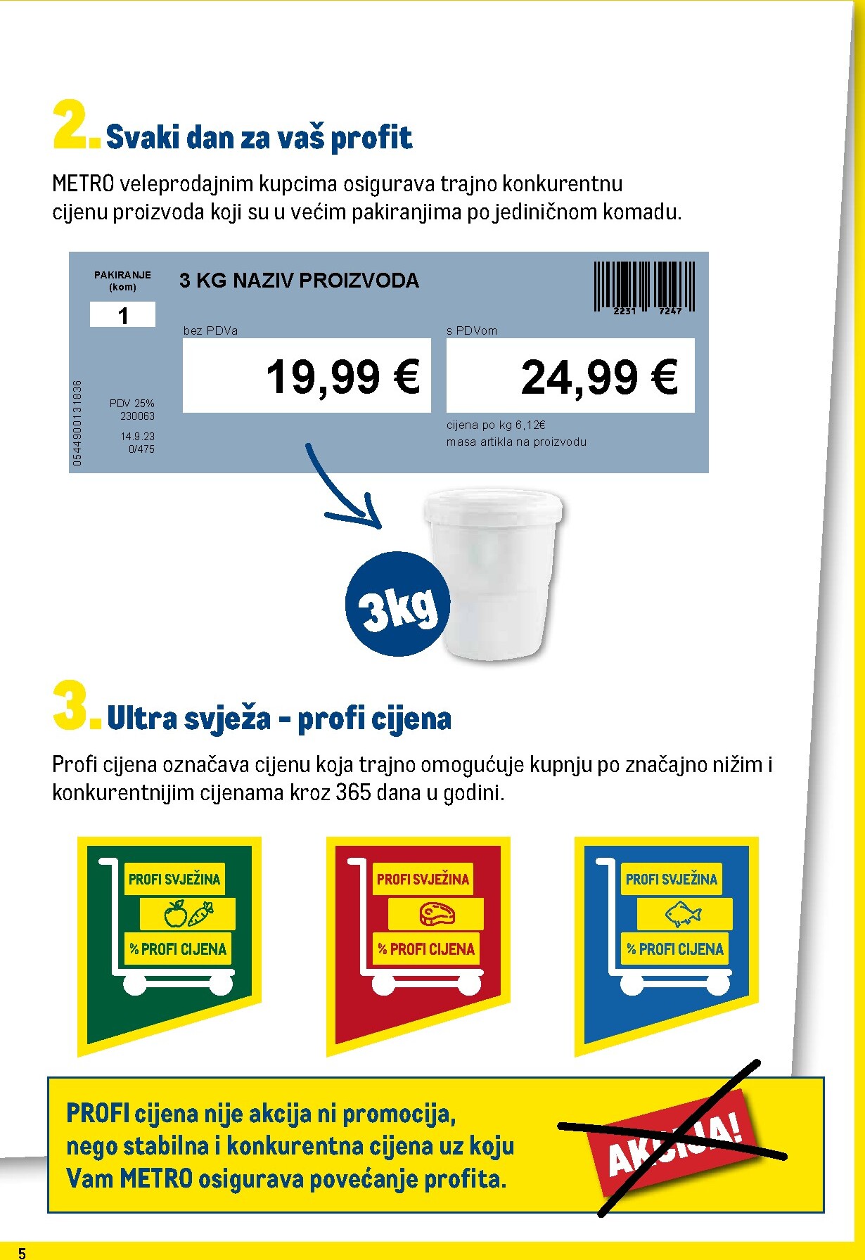metro - Novi Metro - Profi cijena katalog od srijede, 01.07.2026 do nedjelje, 02.08.2026 - page: 5