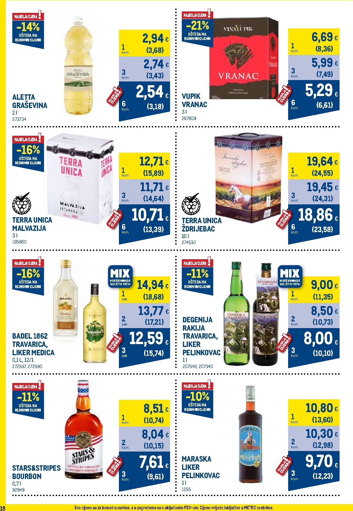 metro - Novi Metro - Profi cijena katalog od srijede, 01.07.2026 do nedjelje, 02.08.2026 - page: 18