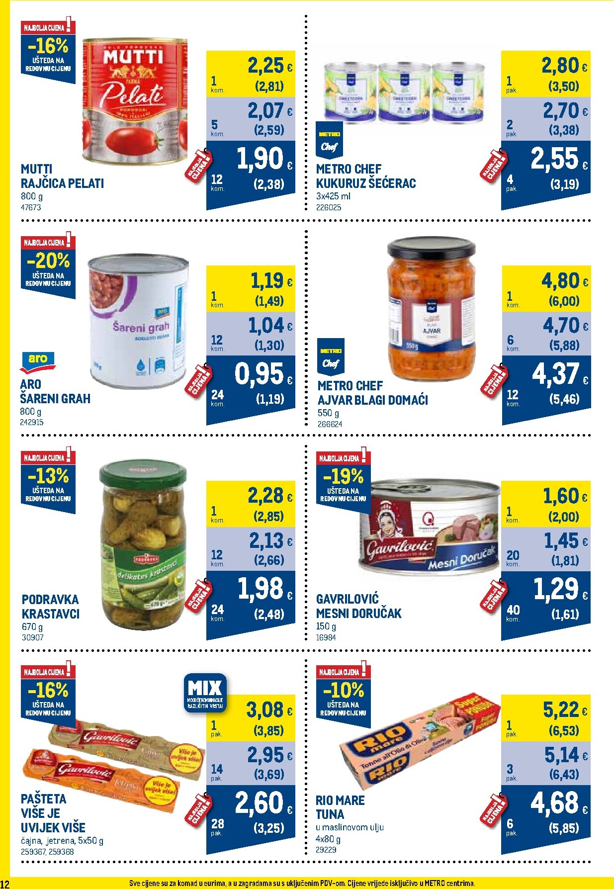 metro - Novi Metro - Profi cijena katalog od srijede, 01.07.2026 do nedjelje, 02.08.2026 - page: 12