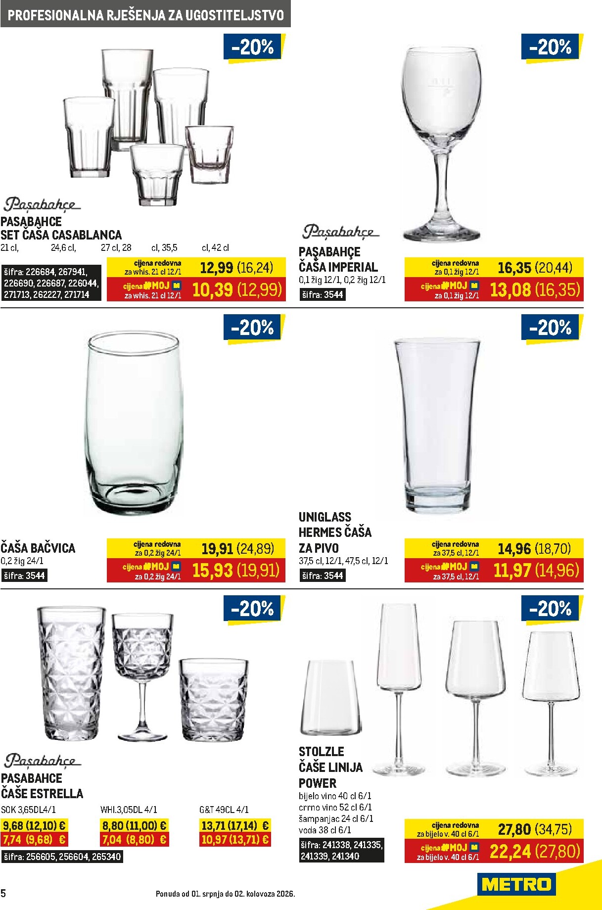 metro - Novi Metro - Gastro katalog od srijede, 01.07.2026 do nedjelje, 02.08.2026 - page: 5