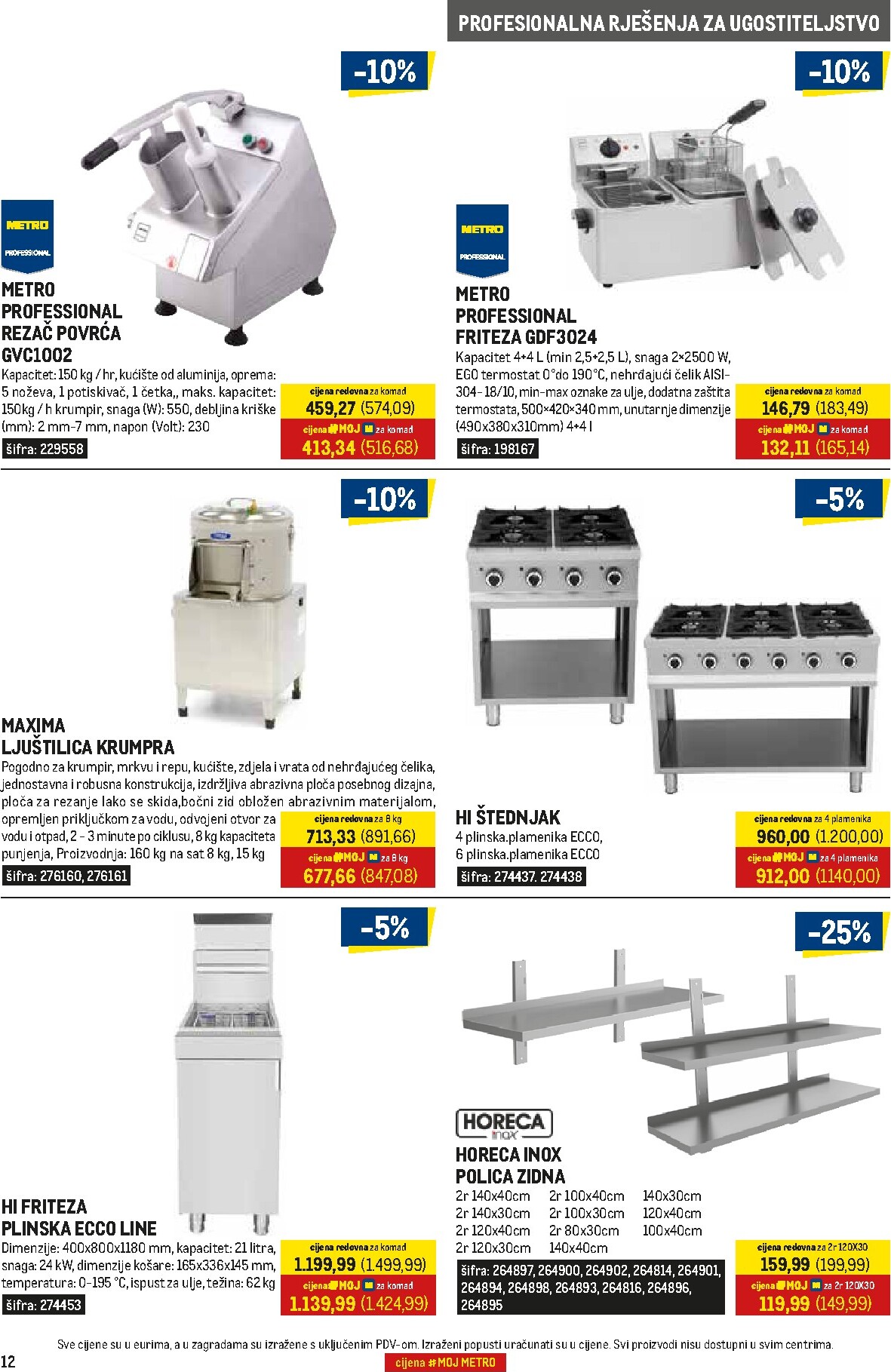 metro - Novi Metro - Gastro katalog od srijede, 01.07.2026 do nedjelje, 02.08.2026 - page: 12